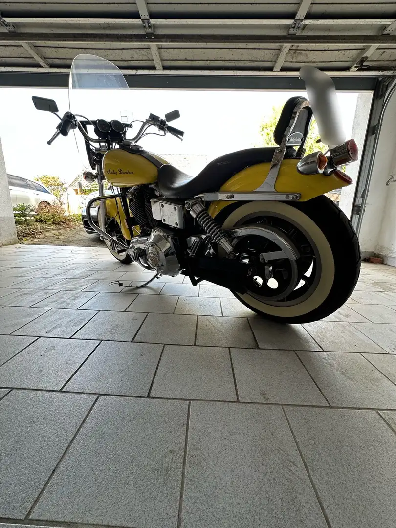 Harley-Davidson Dyna Low Rider Jaune - 1