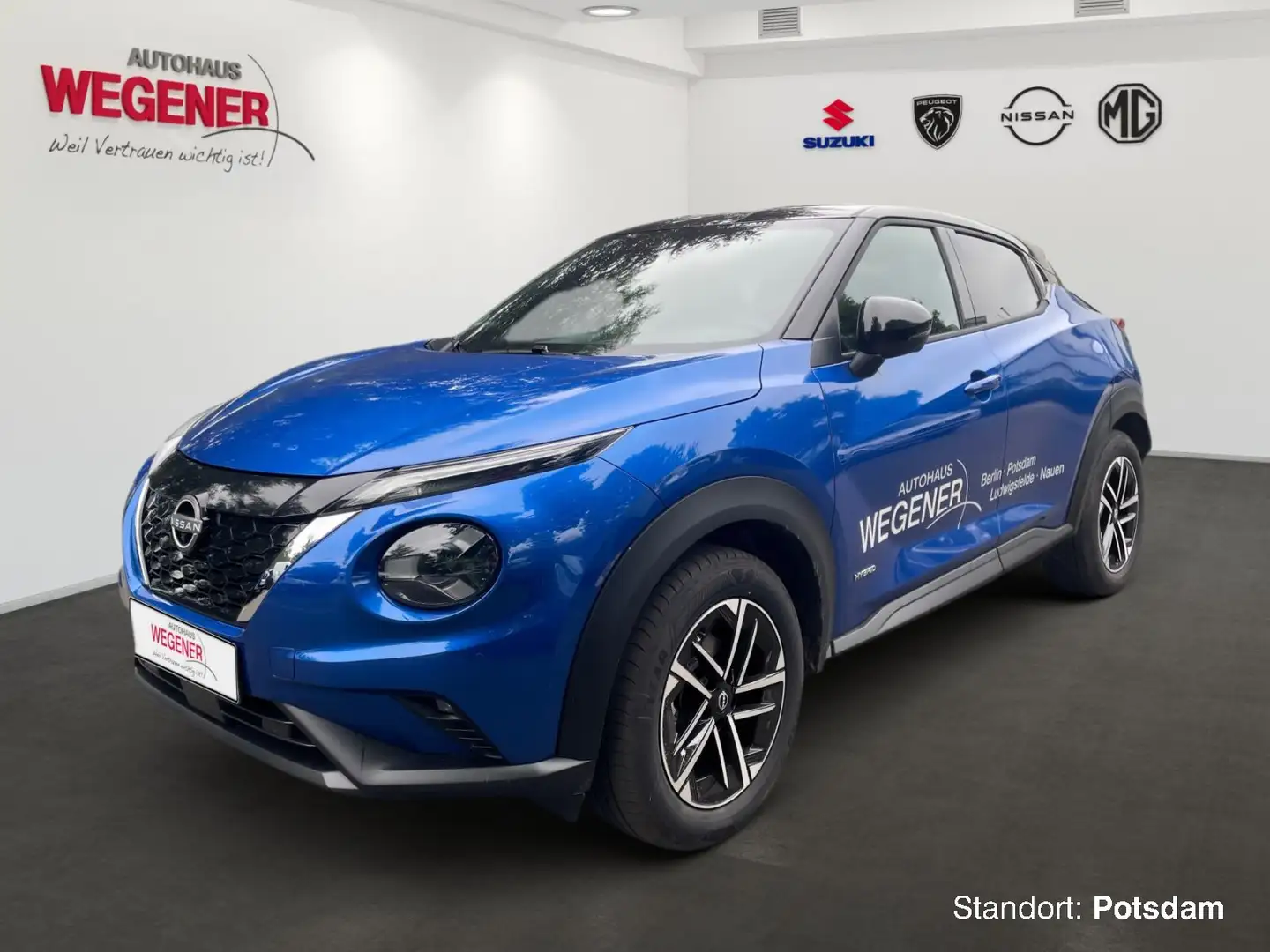 Nissan Juke JUKE N-CONNECTA  1.6 HYB 143PS LED LHZ SHZ PDC F Bleu - 1