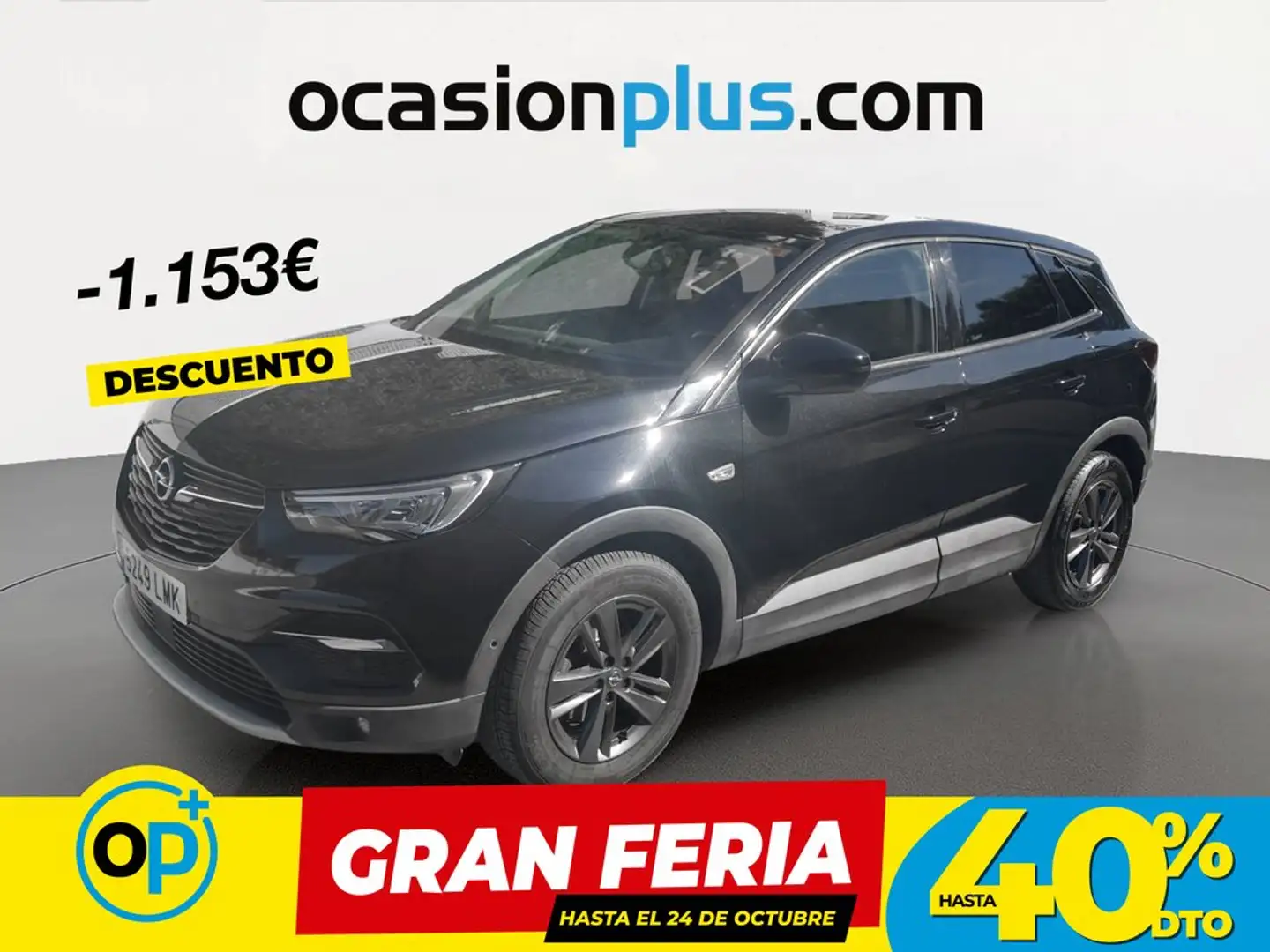 Opel Grandland X 1.2T S&S Design & Tech 130 Negro - 1