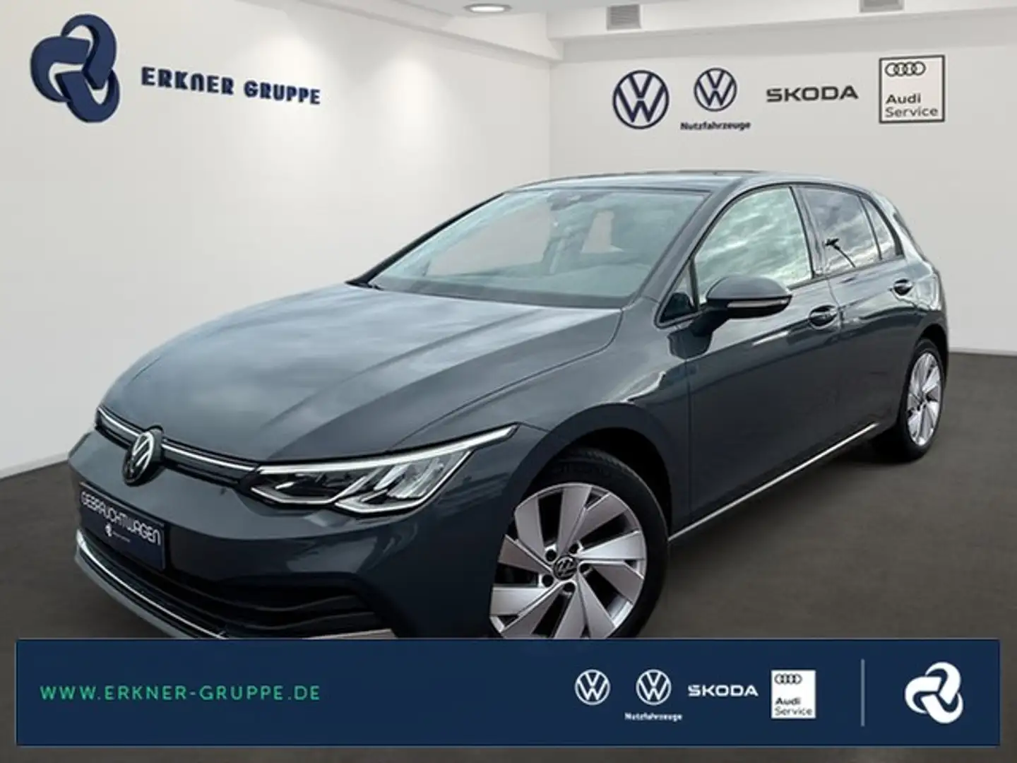 Volkswagen Golf VIII 2.0TDI DSG Move LED+ACC+KAMERA+DAB++ Grijs - 1
