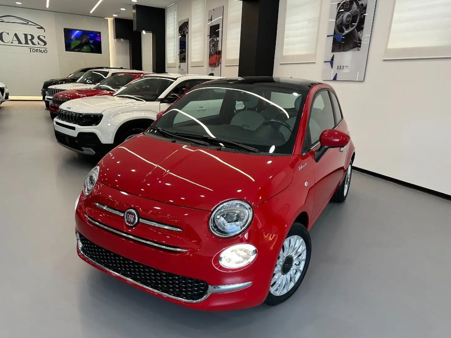 Fiat 500 1.0 Hybrid Dolcevita Rosso - 2