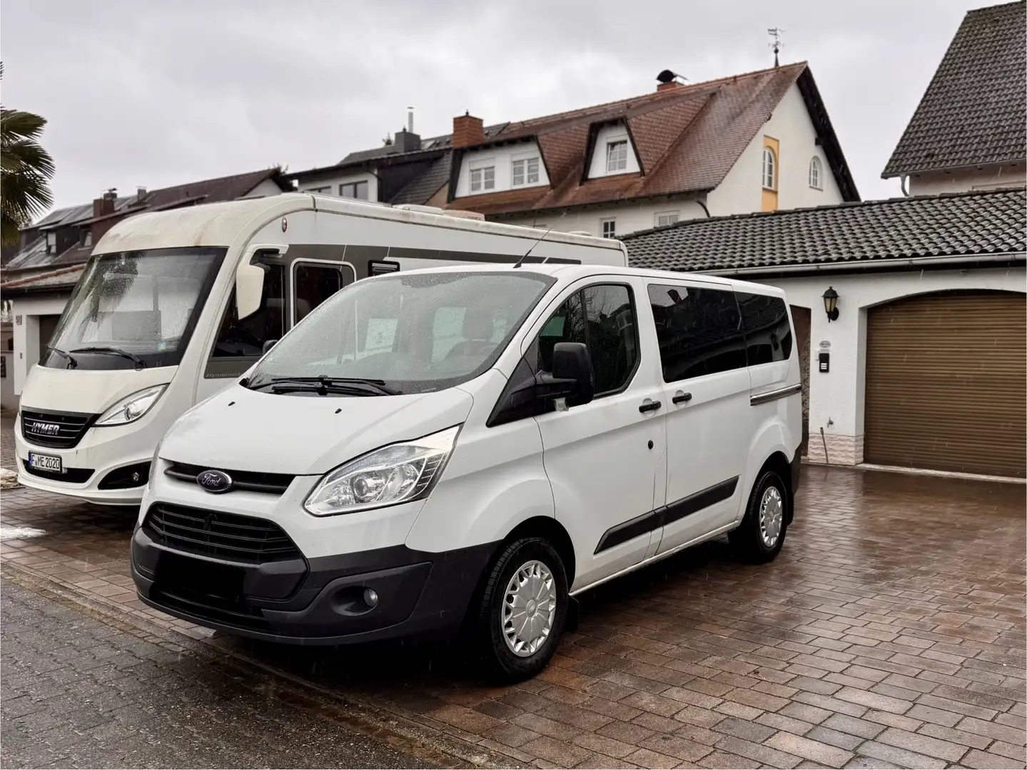 Ford Transit Custom 8 Sitze Aus 1 hand TÜV Neu Lang Sehr Gepflegt - 2