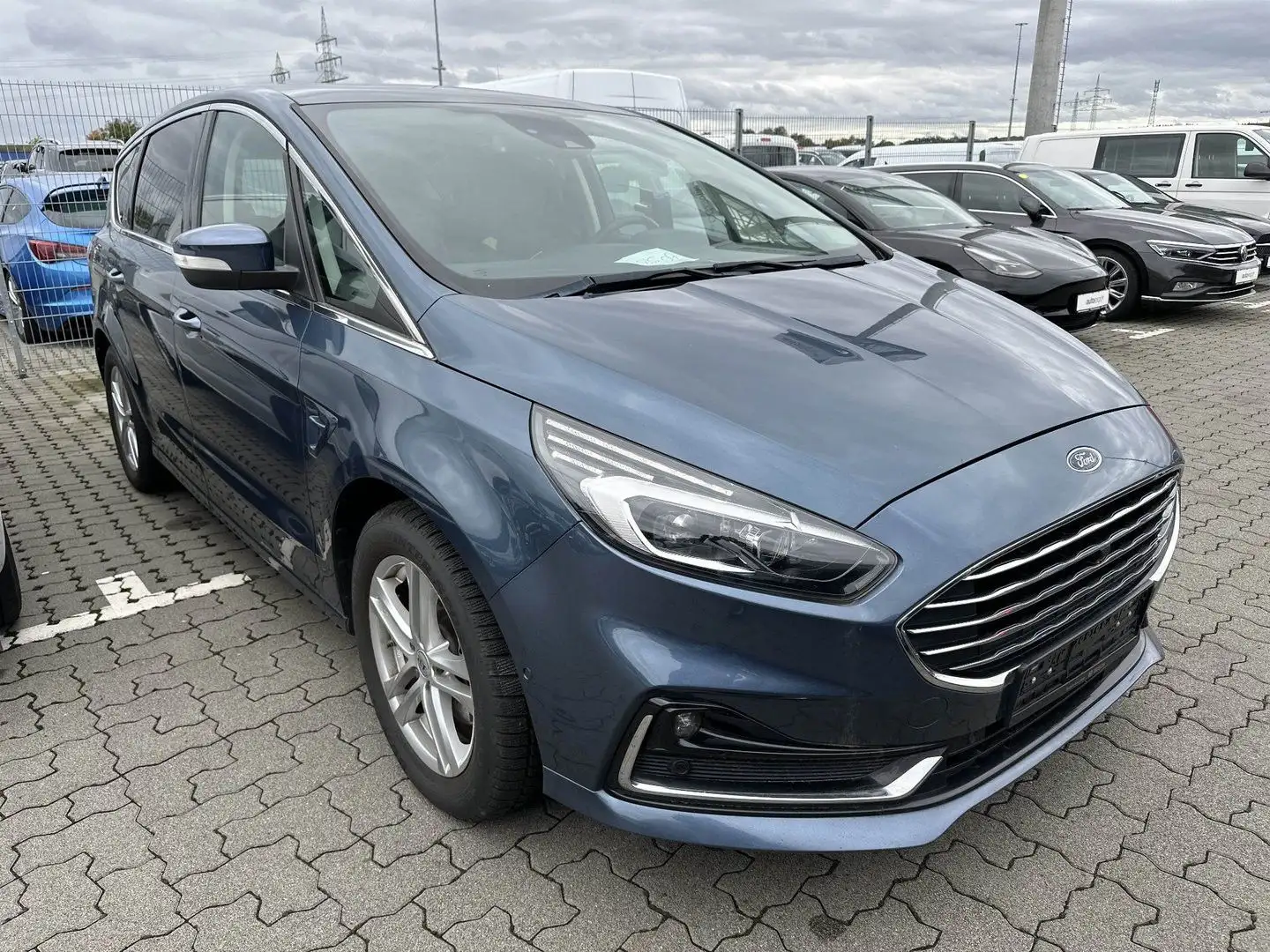 Ford S-Max Titanium Finanzierung Garantie Blau - 2