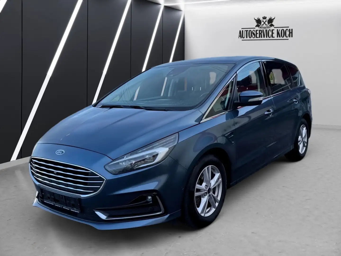 Ford S-Max Titanium Finanzierung Garantie Blauw - 1