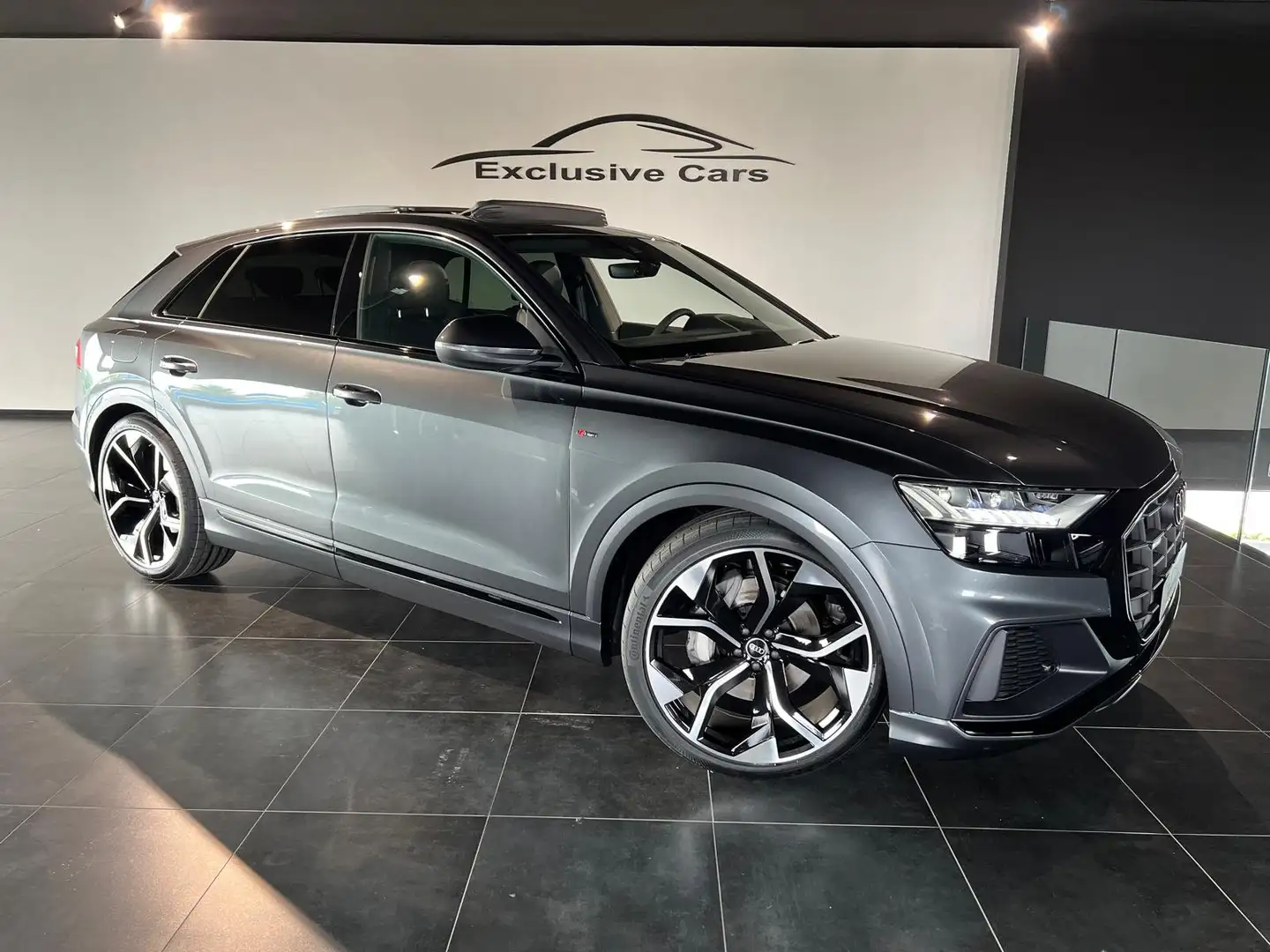 Audi Q8 50 3.0 tdi mhev Sport quattro/tetto/23/matrix/iva Grigio - 2