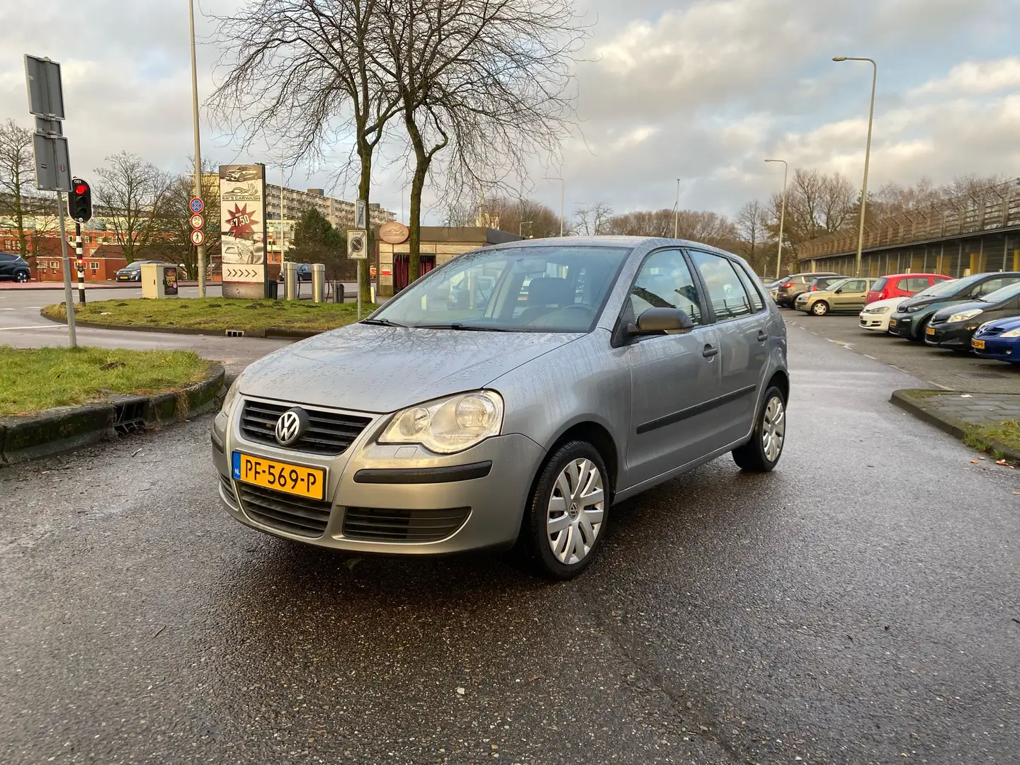 Volkswagen Polo 1.4 16 V VOL OPTIE/ AIRCO/ NW APK/STOELVERWARMING/ Grijs - 1