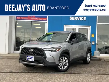 Silver 2025 Toyota Corolla Cross SUV / Crossover All-Wheel Drive Automatic