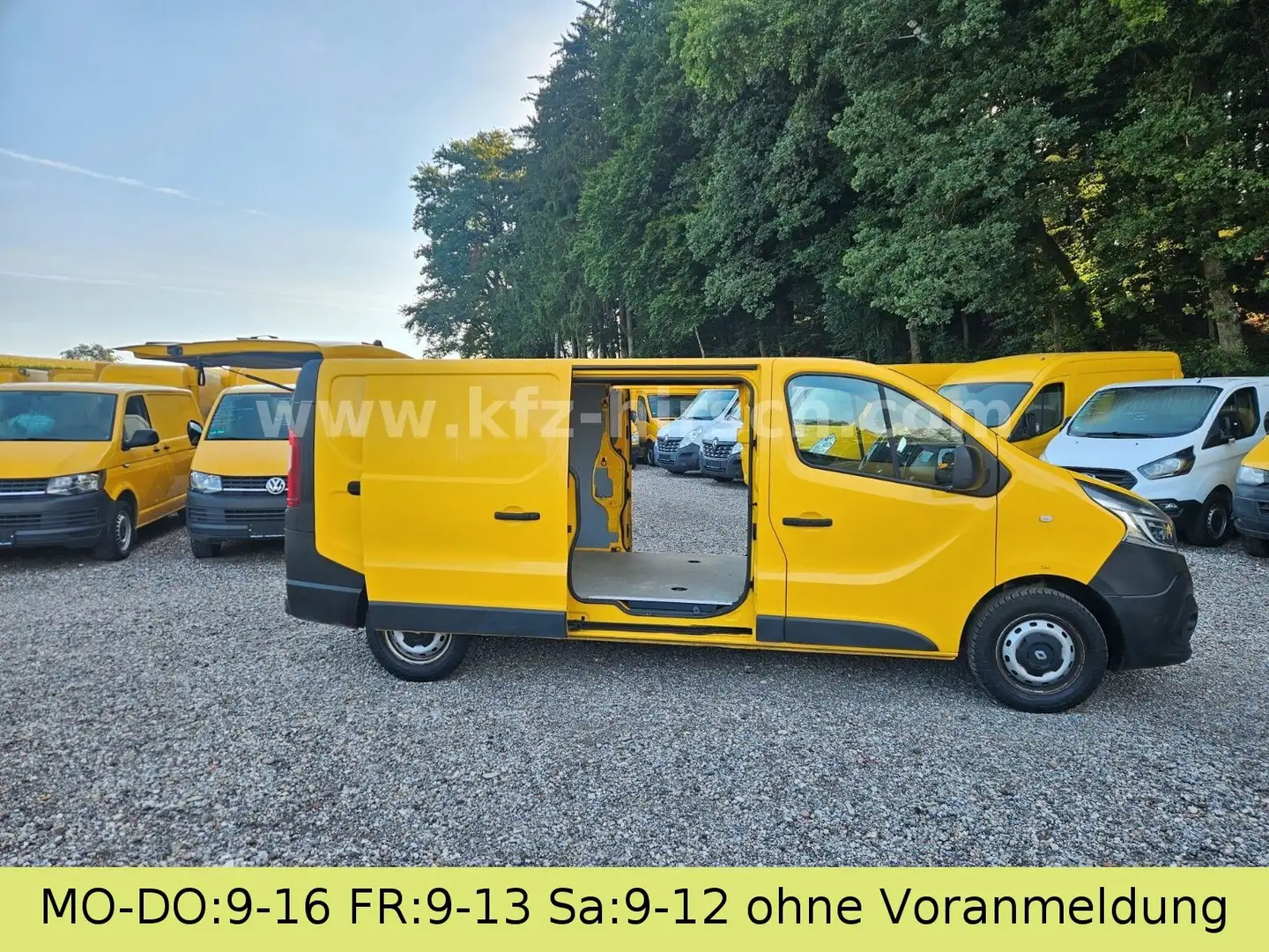 Renault Trafic Kasten L2H1 Maxi Lang 2xSchiebetüre LED Gelb - 2