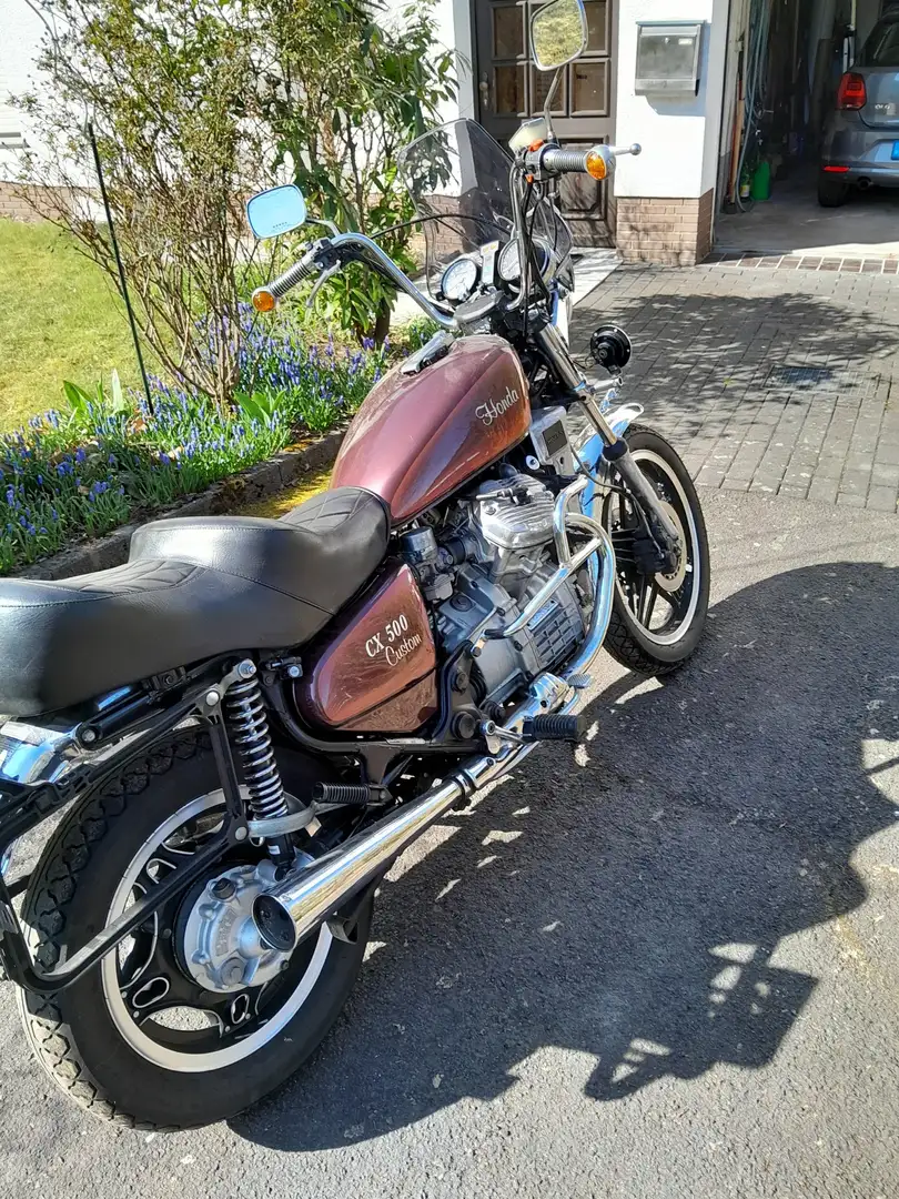 Honda CX 500 Roşu - 1