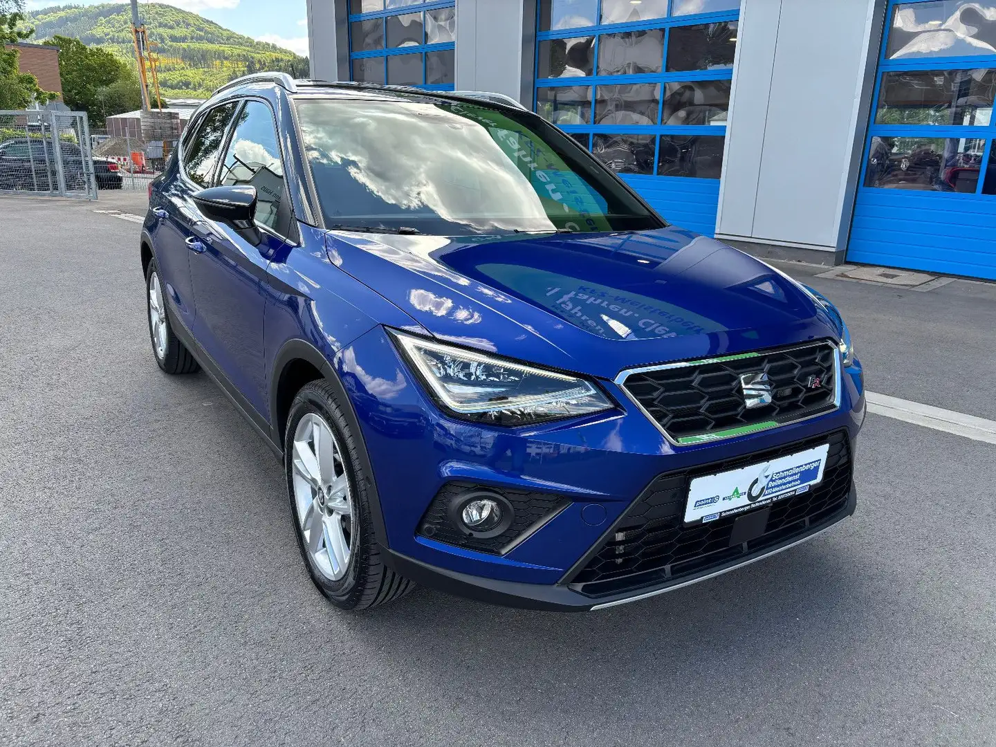 SEAT Arona FR DSG NAVI LED KAMERA AHK LM APPLE CAR Bleu - 2
