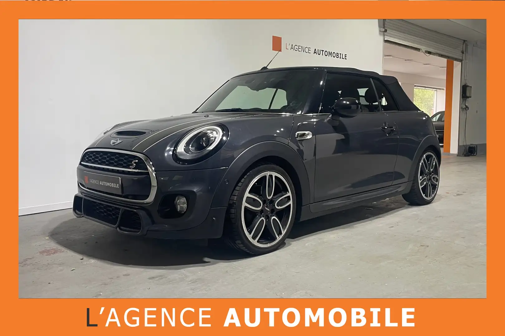 MINI John Cooper Works Cabrio garantie de 12 mois Gris - 1