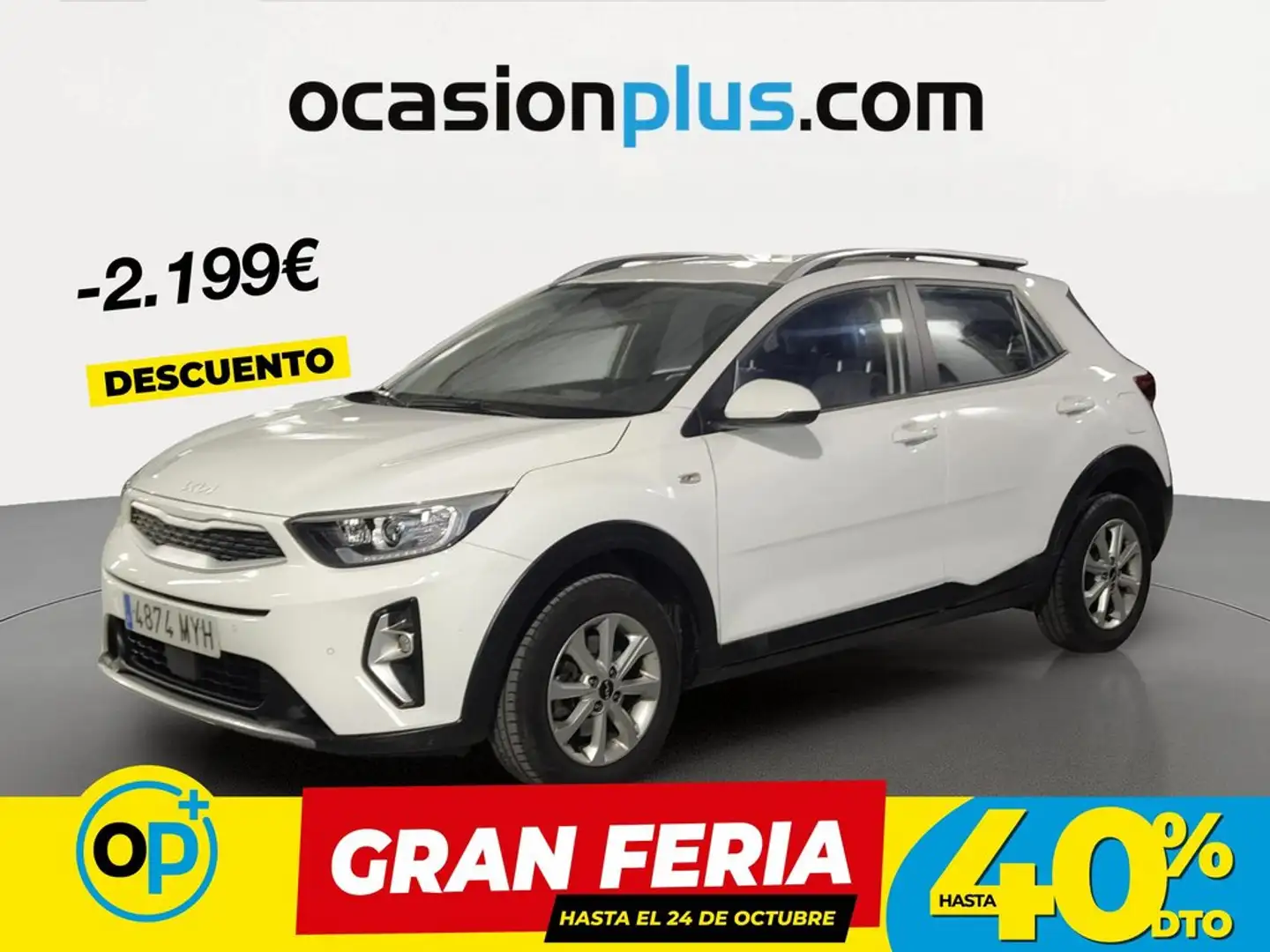Kia Stonic 1.2 DPi Drive Blanco - 1