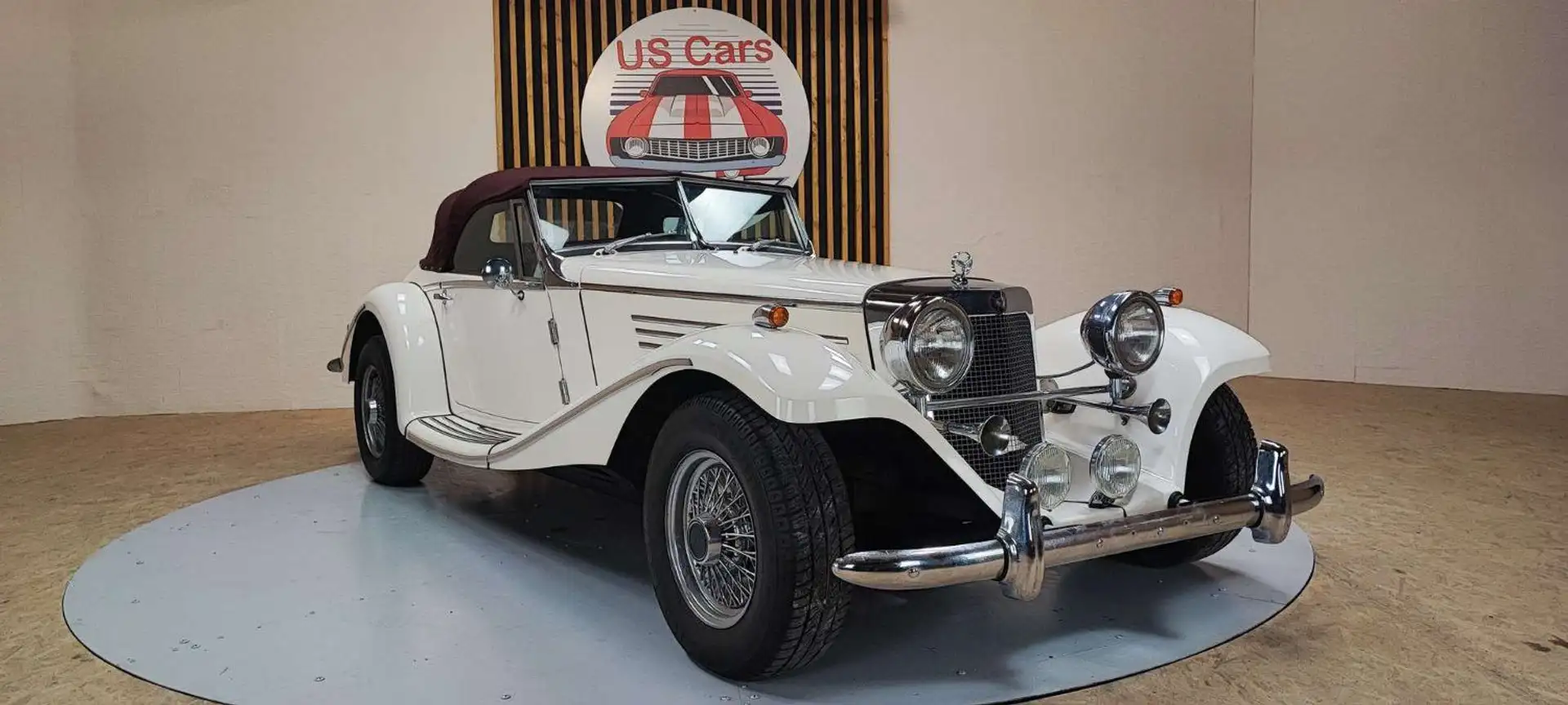 Mercedes-Benz 500 K Réplica - Classic Roadster Marlène Wit - 1