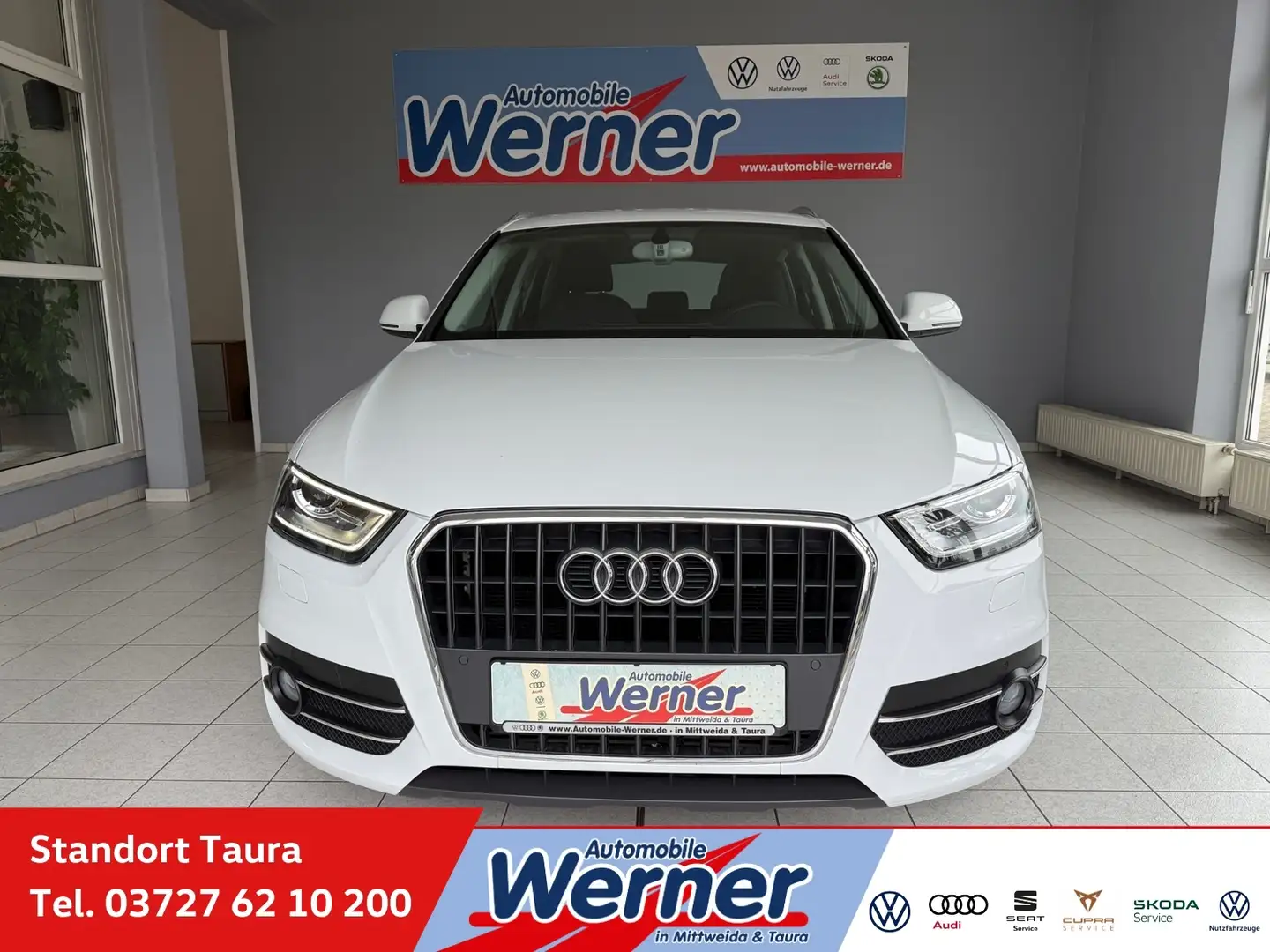 Audi Q3 2.0TDI AHK Xenon GRA Navi Blanco - 1