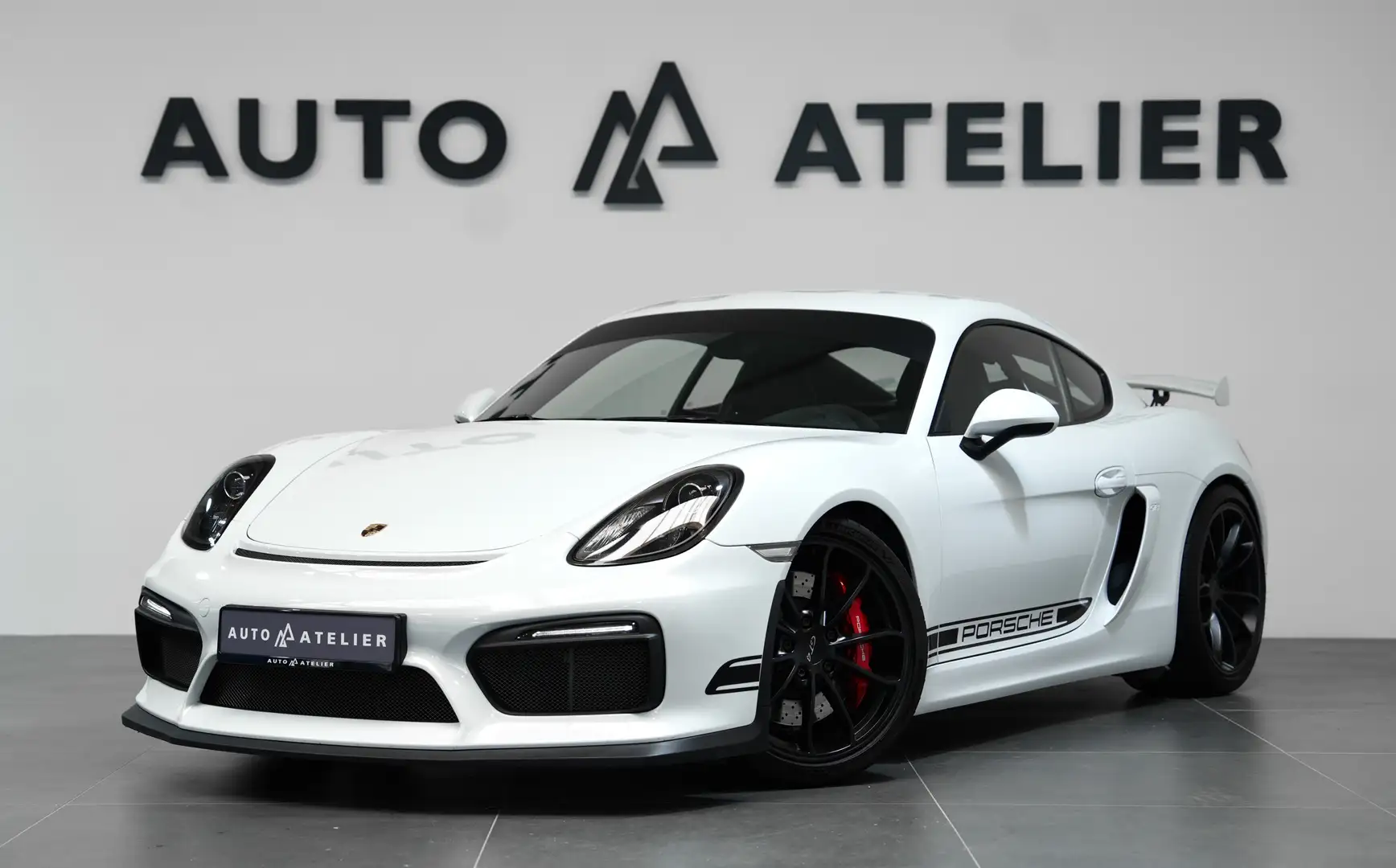 Porsche Cayman GT4*CLUBSPORT*SCHALENSITZE*CHRONO*CARBON* Weiß - 2