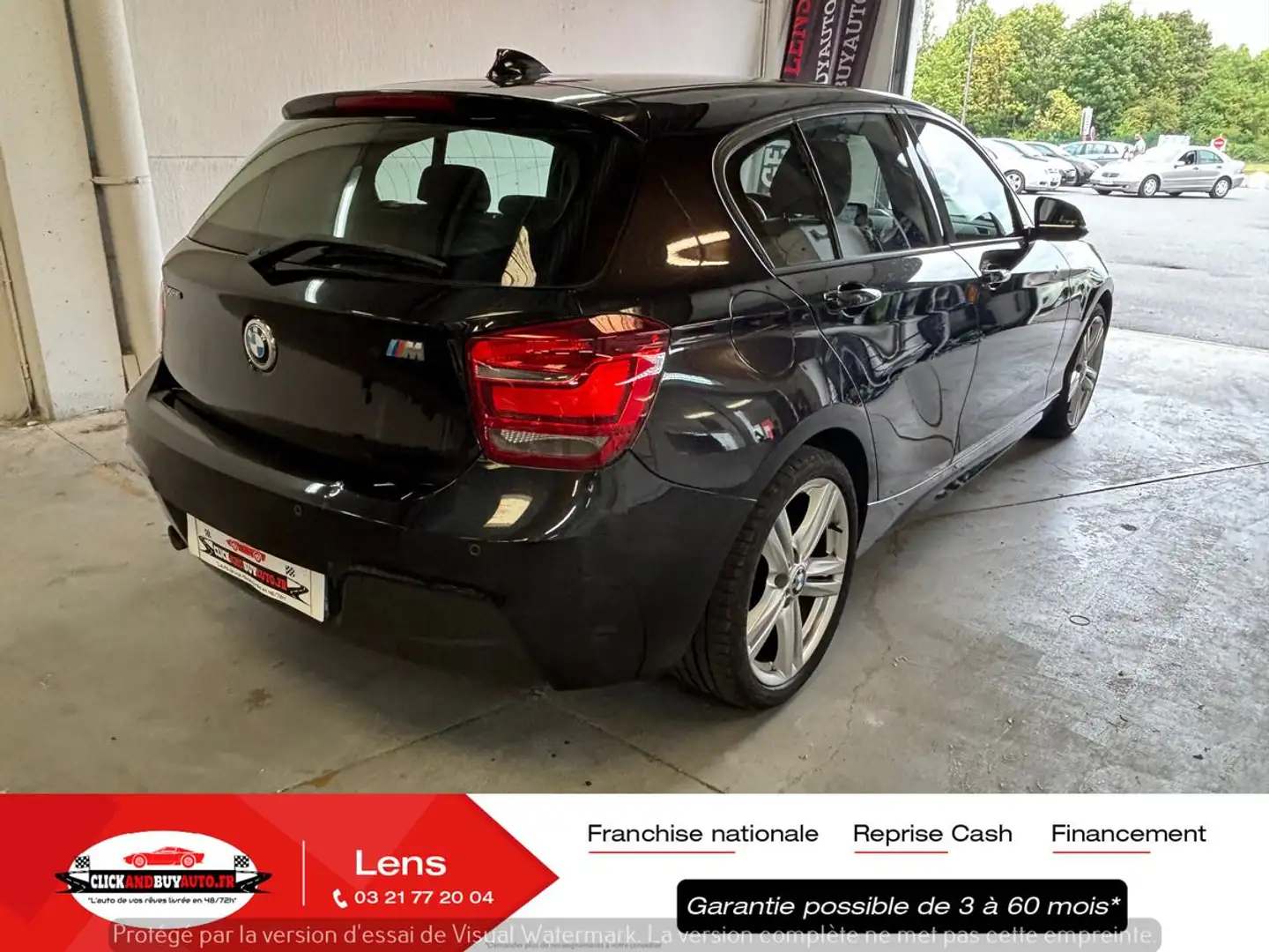 BMW 118 118D 143CHV X-DRIVE PACK M SPORT // SON HARMAN KARDON / SPORT / 4 ROUES MOTRICES Noir - 2