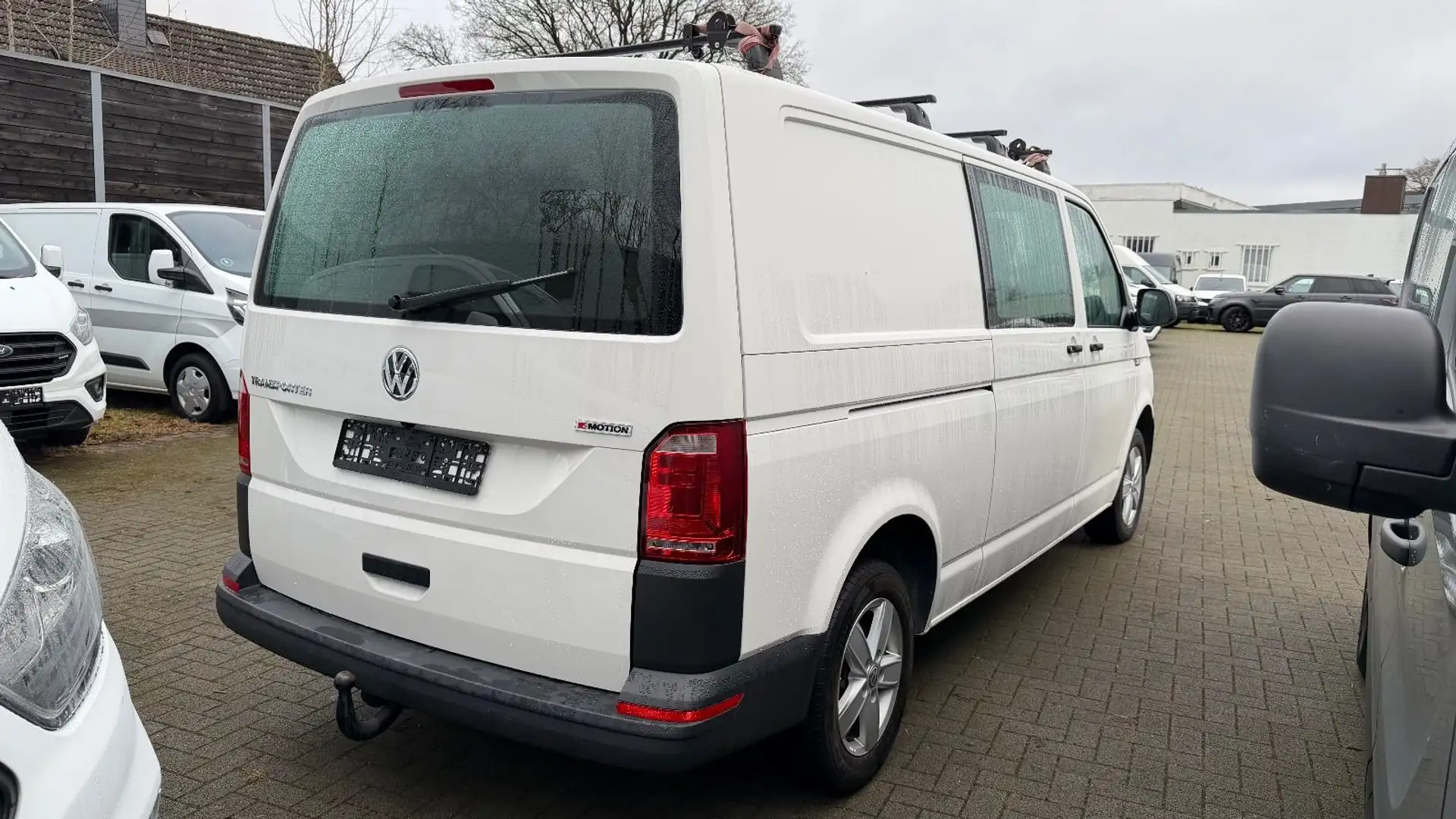 Volkswagen T6 Transporter T6 TRANSPORTER DSG 4MOTION LANG STANDHZ/KAMERA Blanc - 2