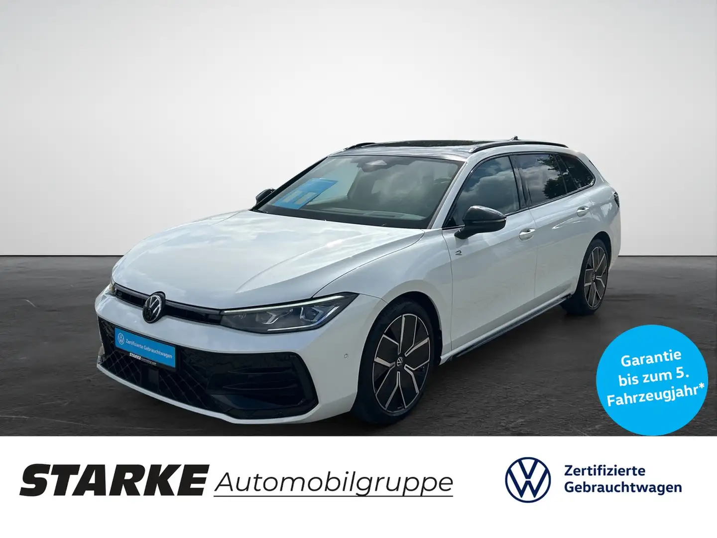 Volkswagen Passat Variant 2.0 TDI DSG 4M R-Line Weiß - 1