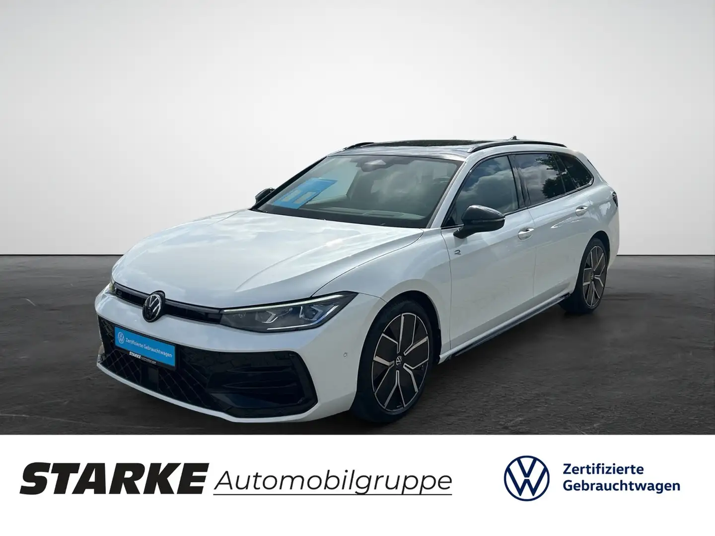 Volkswagen Passat Variant 2.0 TDI DSG 4M R-Line Weiß - 1