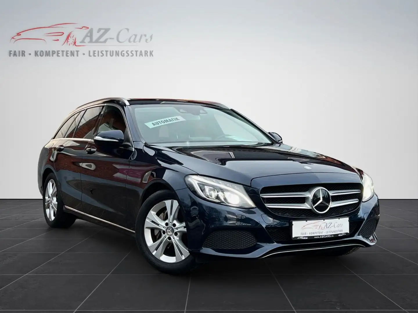 Mercedes-Benz C 250 T BlueTec / d *DISTR+*NAVI*KAMERA*LED*AHK* Bleu - 1