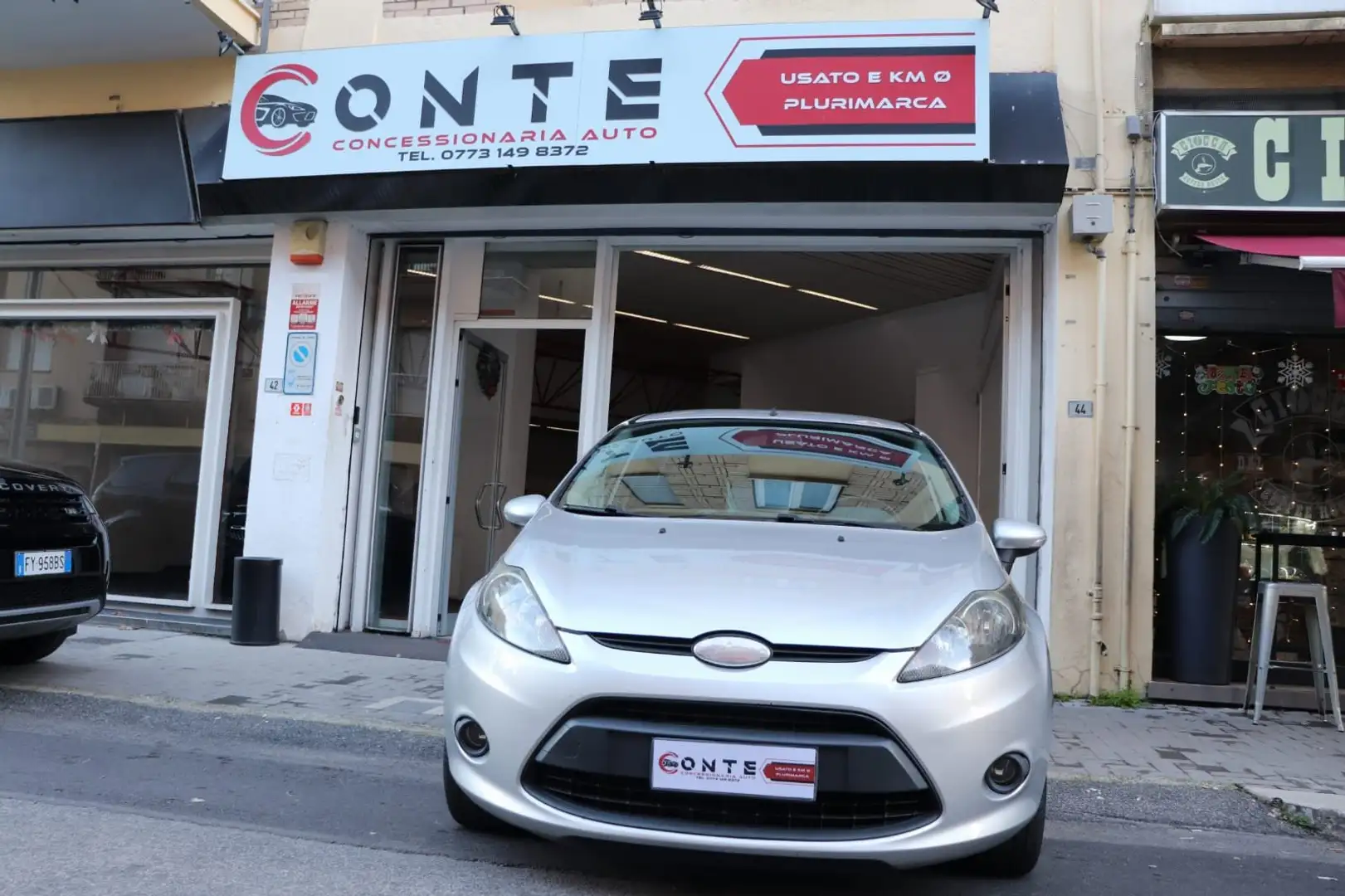 Ford Fiesta Fiesta VI 5p 1.6 TDCI Titanium c/esp 95cv E5 Argento - 1