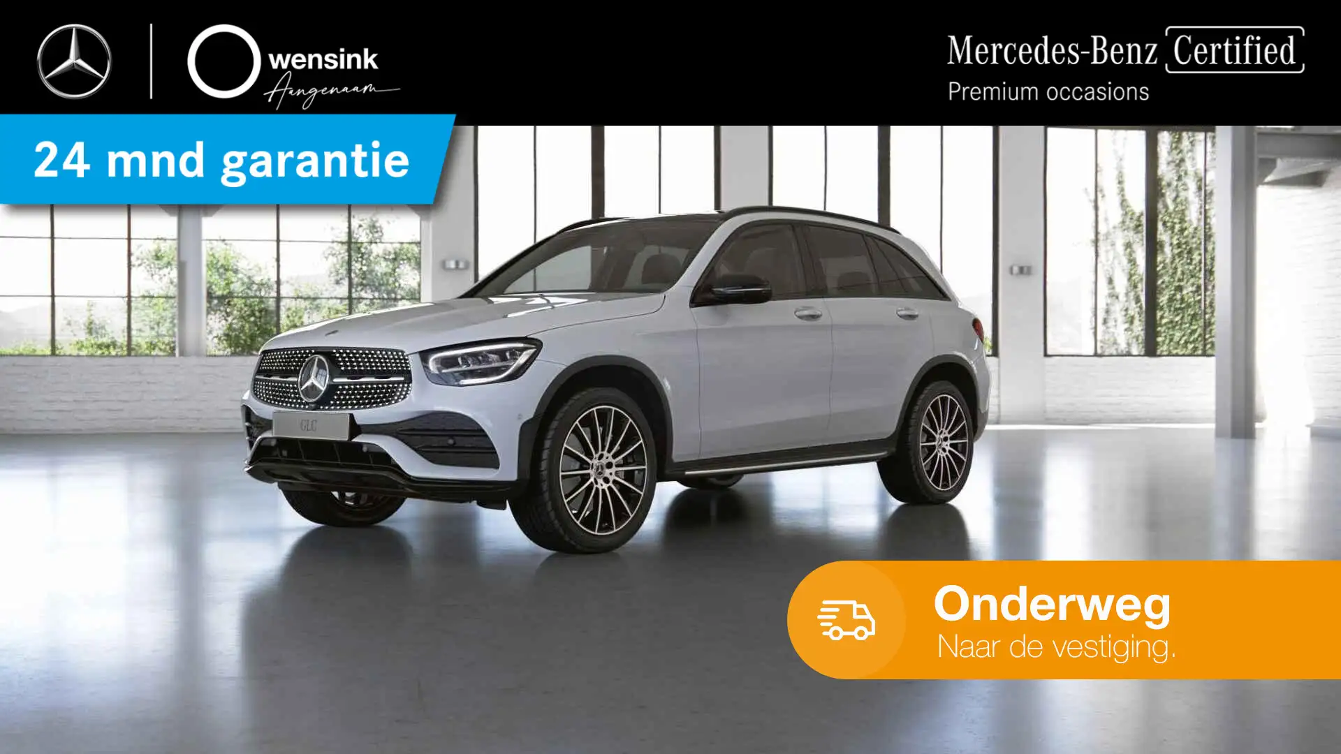 Mercedes-Benz GLC 300 300e 4MATIC AMG Line | Panoramadak | Trekhaak | Ni Wit - 1