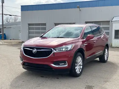 Red 2019 Buick Enclave Essence AWD SUV / Crossover Four-Wheel Drive 9-Speed Automatic