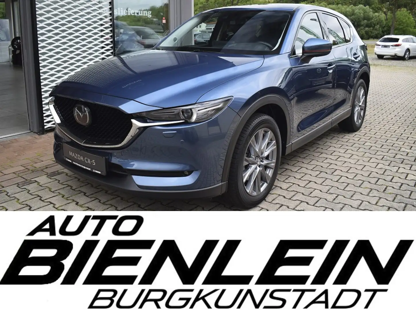 Mazda CX-5 2.2 184PS 6AG Sports-Line Leder GSD Matrix-LED Bos Blau - 1