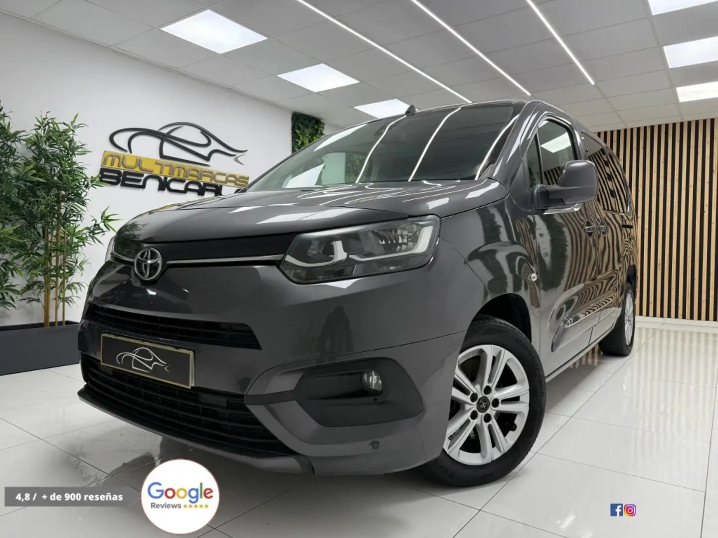 Toyota Proace City Combi L1 1.5D VX 100 Gris - 2
