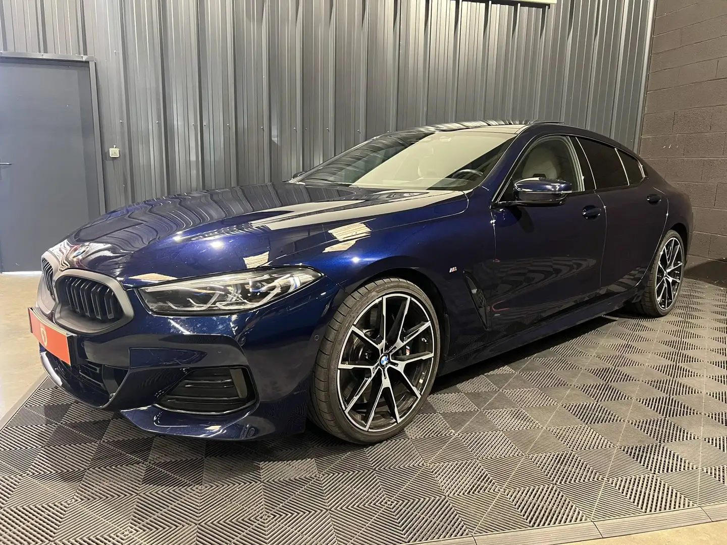BMW 840 840dA xDrive 340ch M Sport Bleu - 2