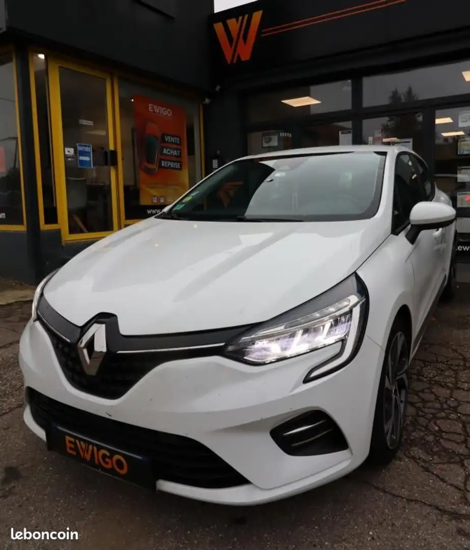 Renault Clio BUSINESS 1.5 DCI 85 CH Blanc - 2