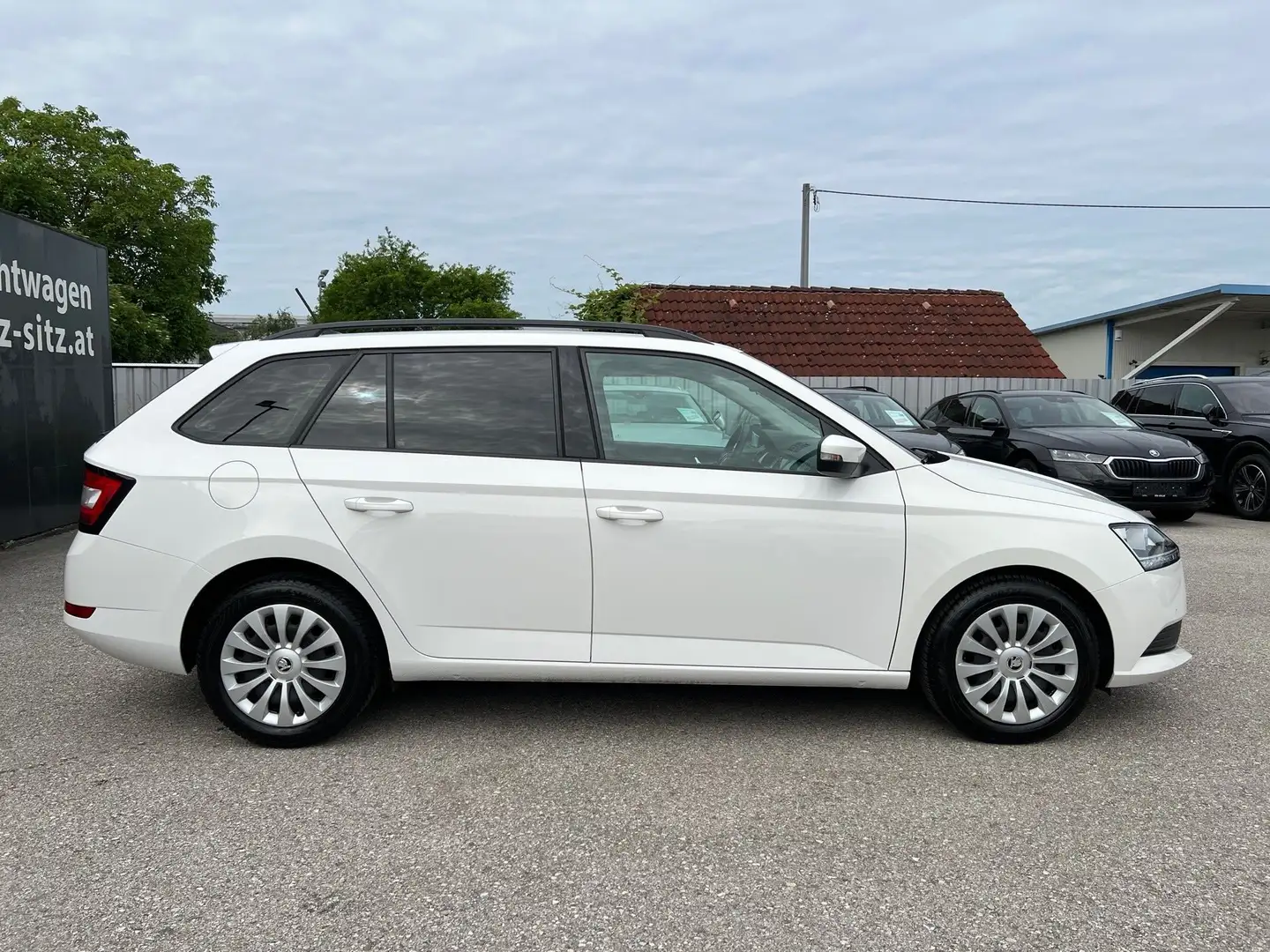 Skoda Fabia Combi Ambition 1,0 TSI | PDC Weiß - 2