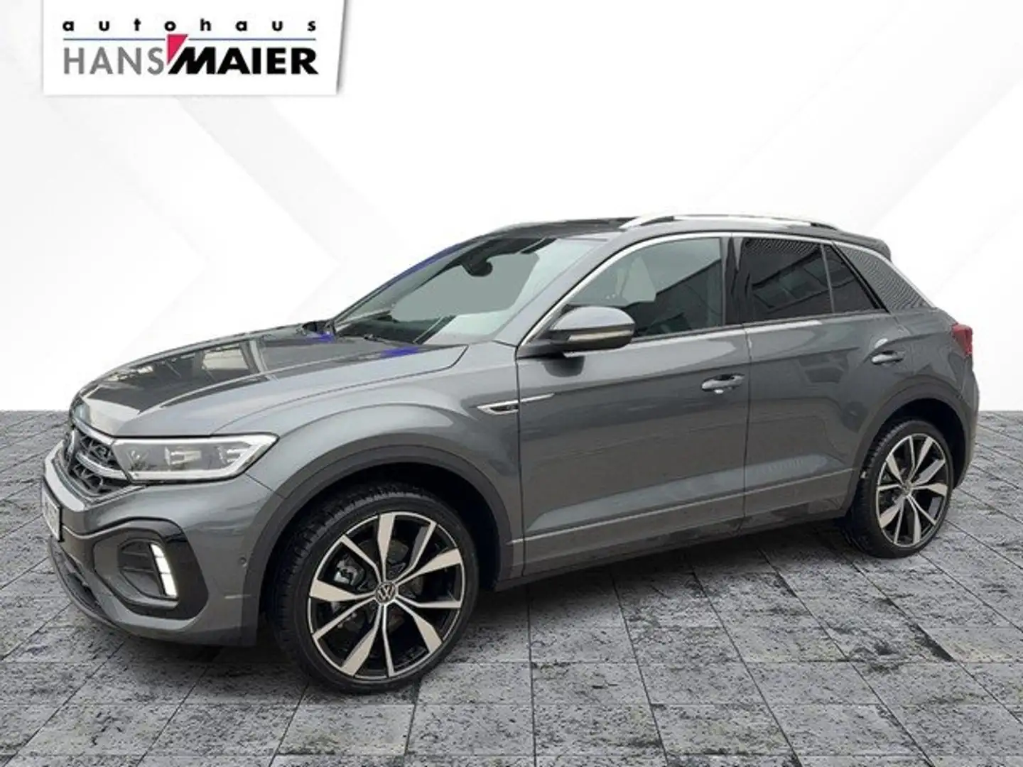 Volkswagen T-Roc R-Line 4MOT. TSI DSG Pano AHK DCC Leder Grau - 2
