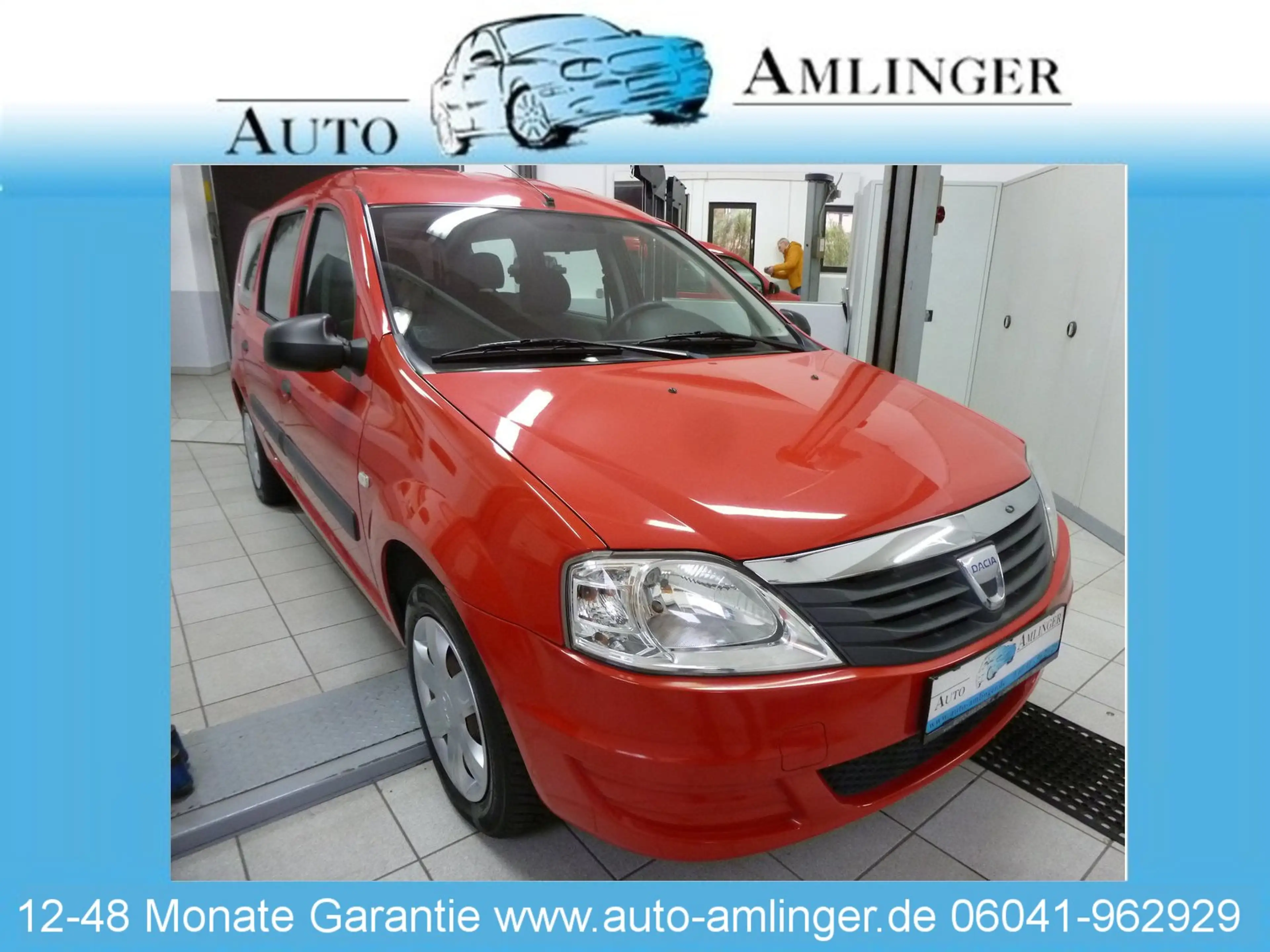 Dacia Logan Laureate1.Hand Scheckheft 24 Mo.Garantie