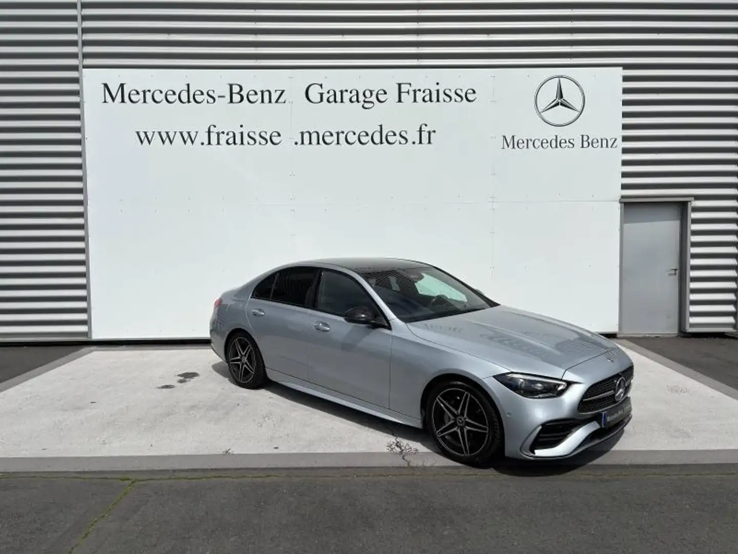 Mercedes-Benz C 220 220 d 200ch AMG Line Argent - 2