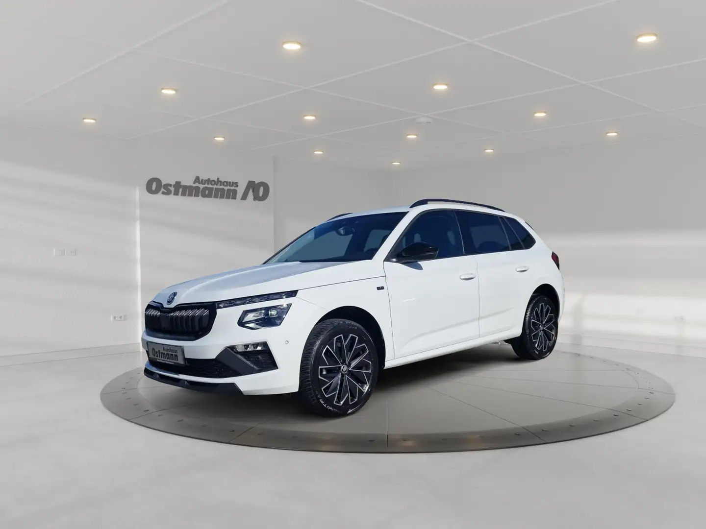 Skoda Kamiq 1.0 TSI Selection AHK DSG LED KAM el. Heck Weiß - 1