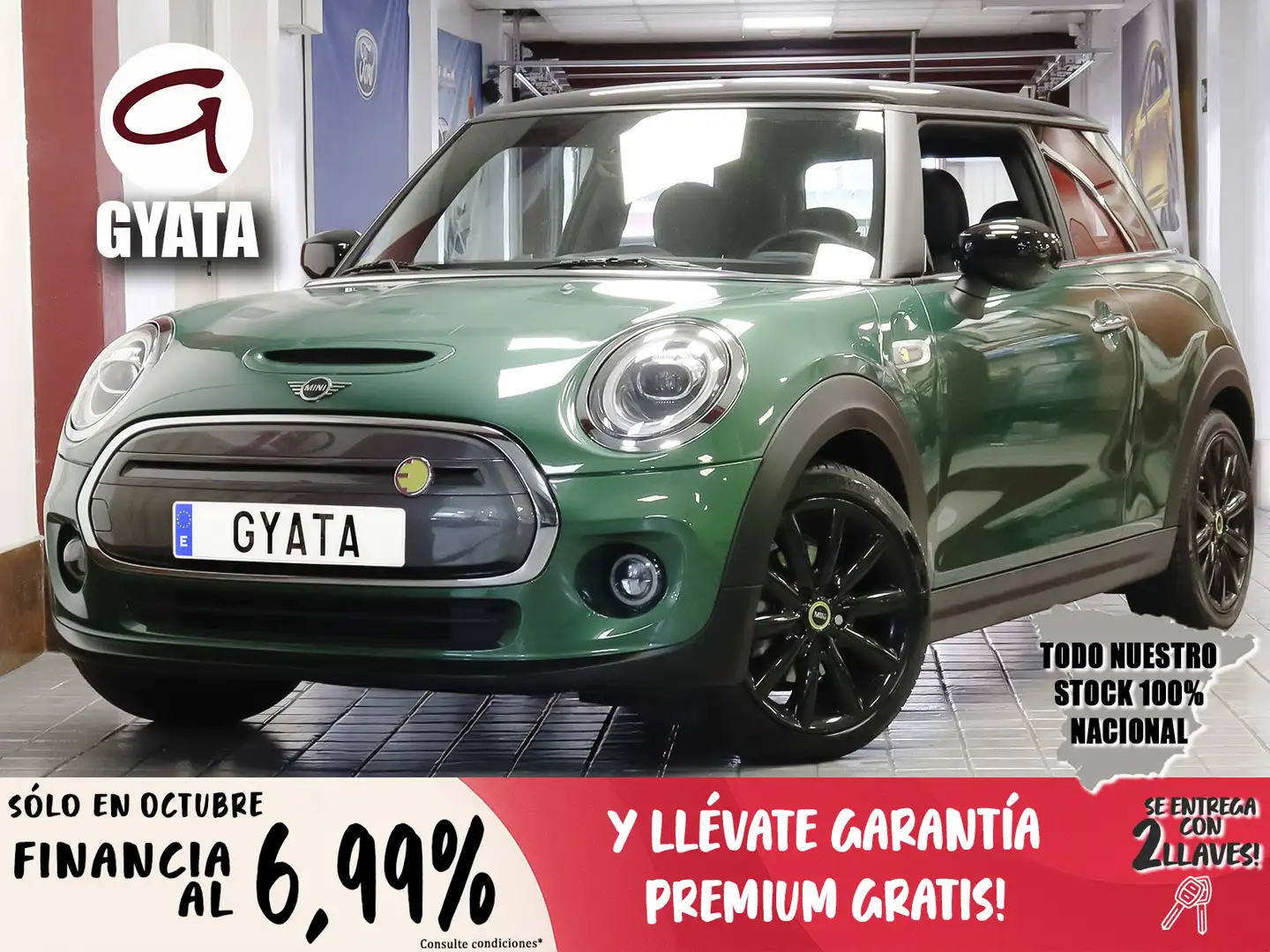 MINI Cooper SE Verde - 1