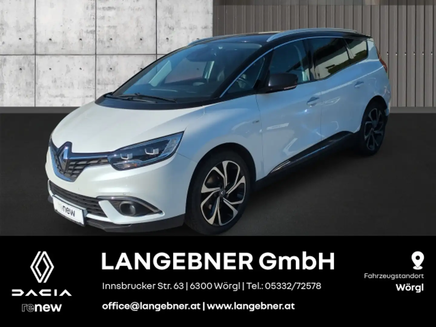 Renault Scenic GR.SCENIC BOSE TCe Weiß - 1