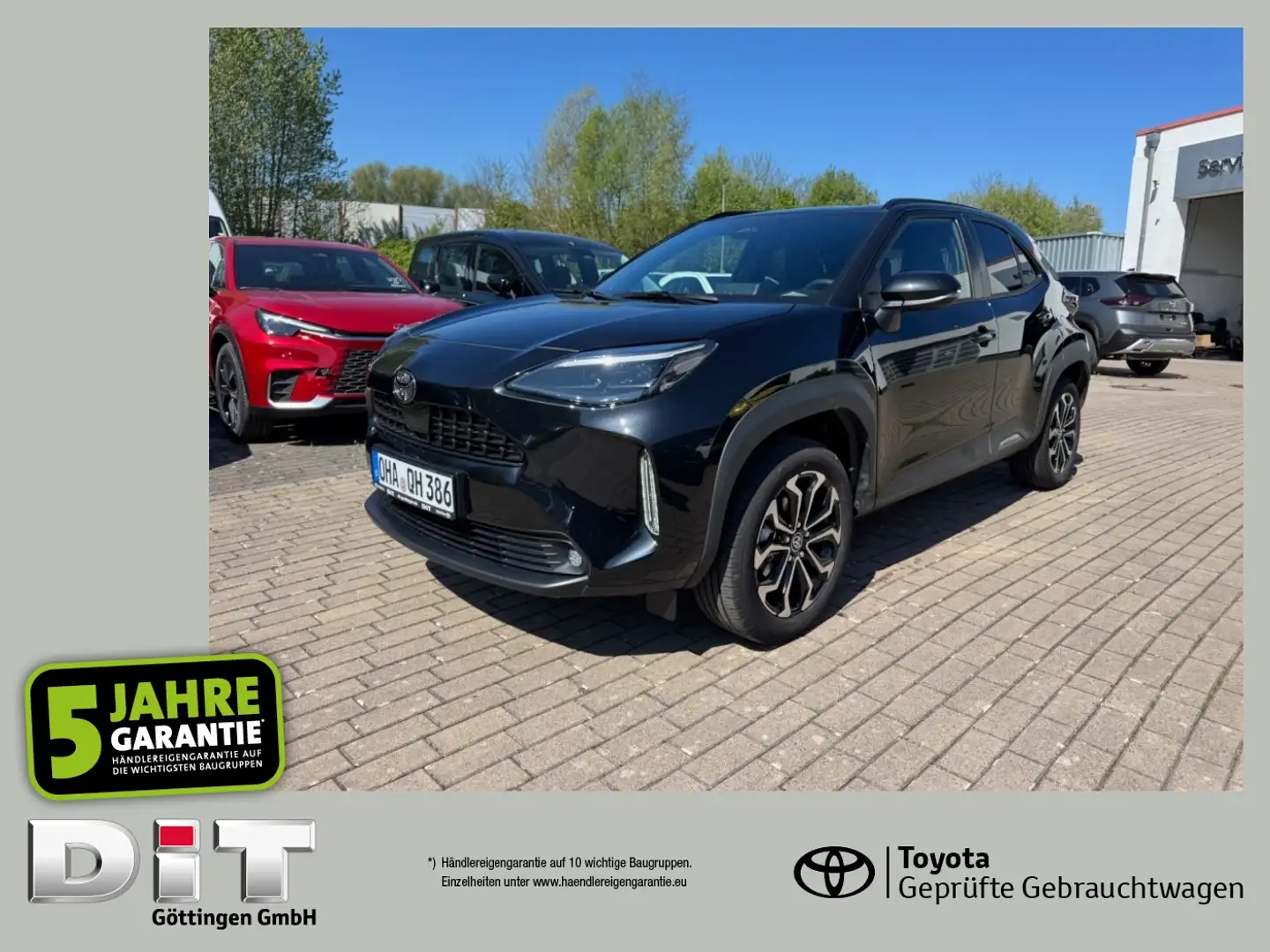 Toyota Yaris Cross 1.5 Hybrid Black & White Shz. LED Fekete - 1