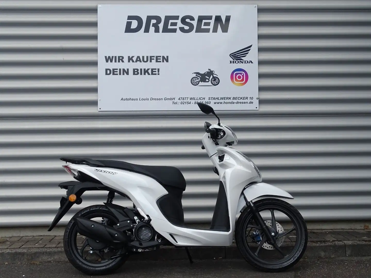 Honda Vision 110 CBS * 2025 * 6 Jahre Garantie * Rojo - 1