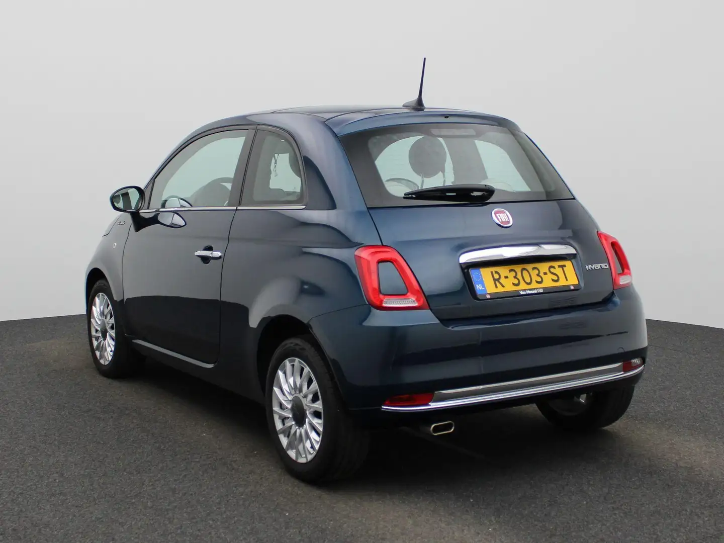 Fiat 500 1.0 Hybrid Dolcevita | PANORAMADAK | APPLE CARPLAY Blauw - 2