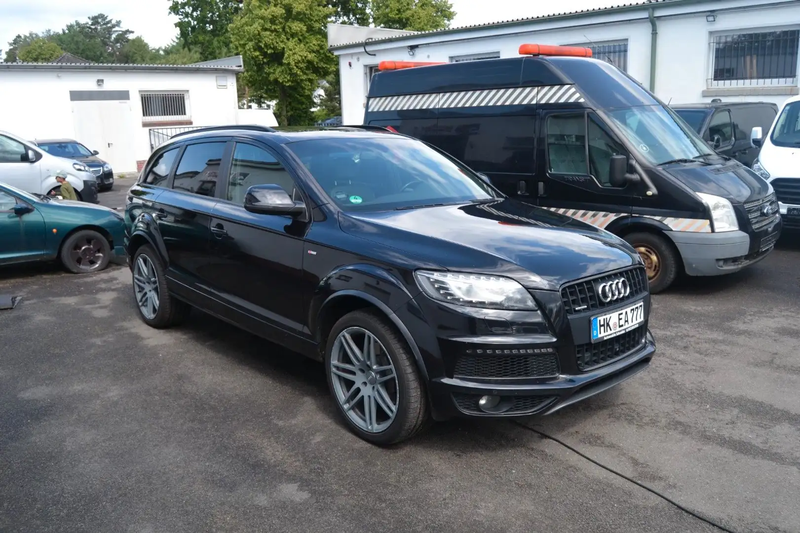 Audi Q7 4.2 TDI quattro Fekete - 2