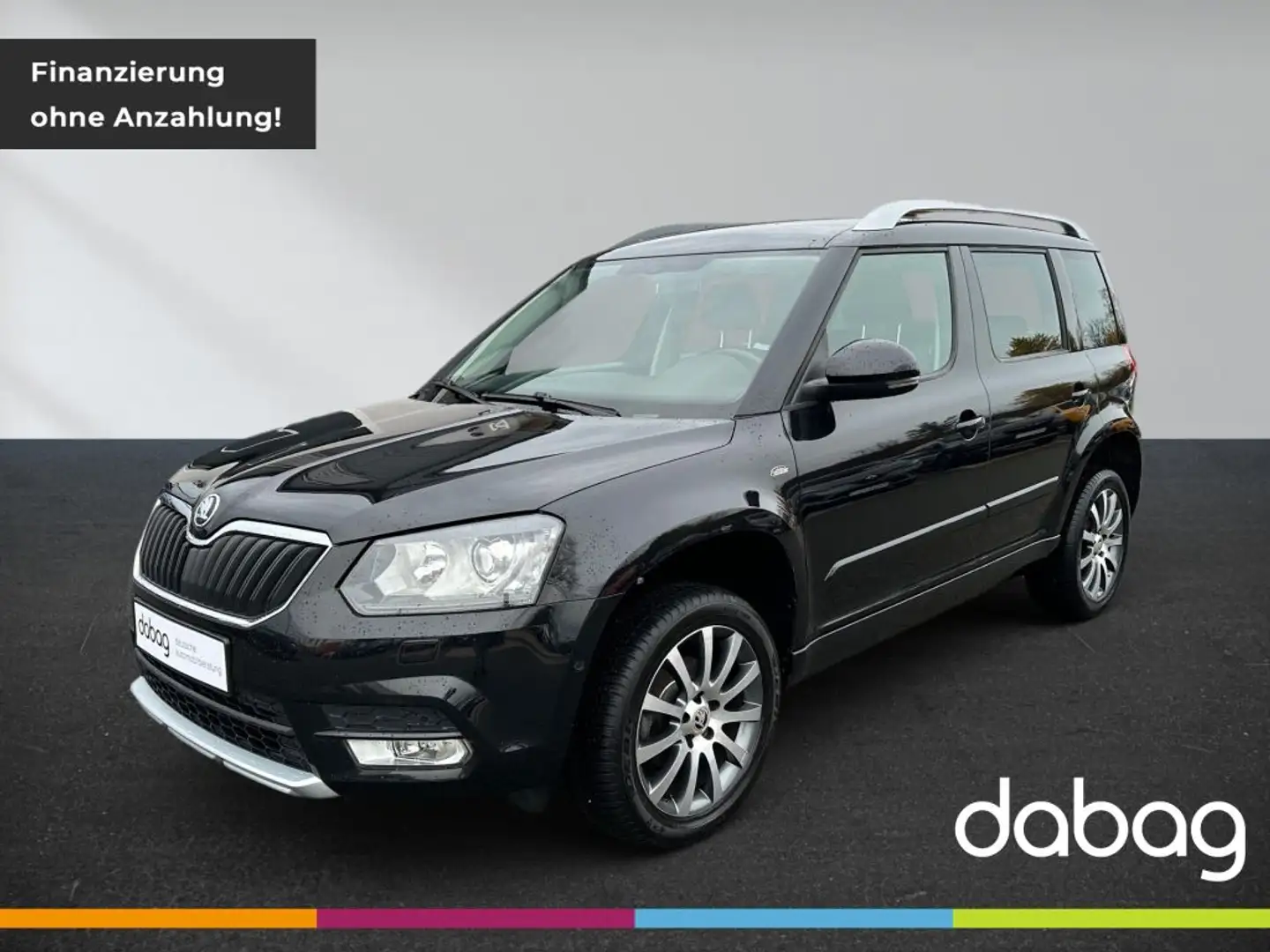 Skoda Yeti 1.4 TSI Edition Navi Klima Shz SR+WR Schwarz - 1