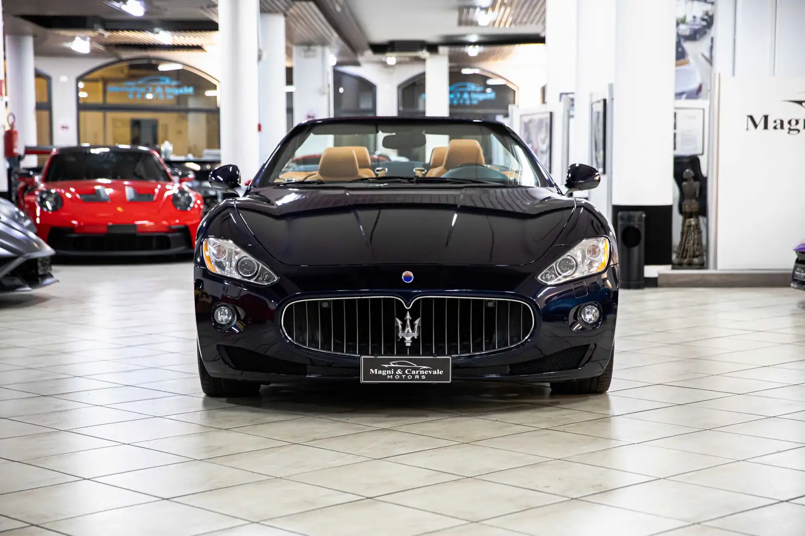 Maserati GranCabrio 4.7 V8|BOSE SURROUND|NAVIGATORE|PARK ASSIST Bleu - 2