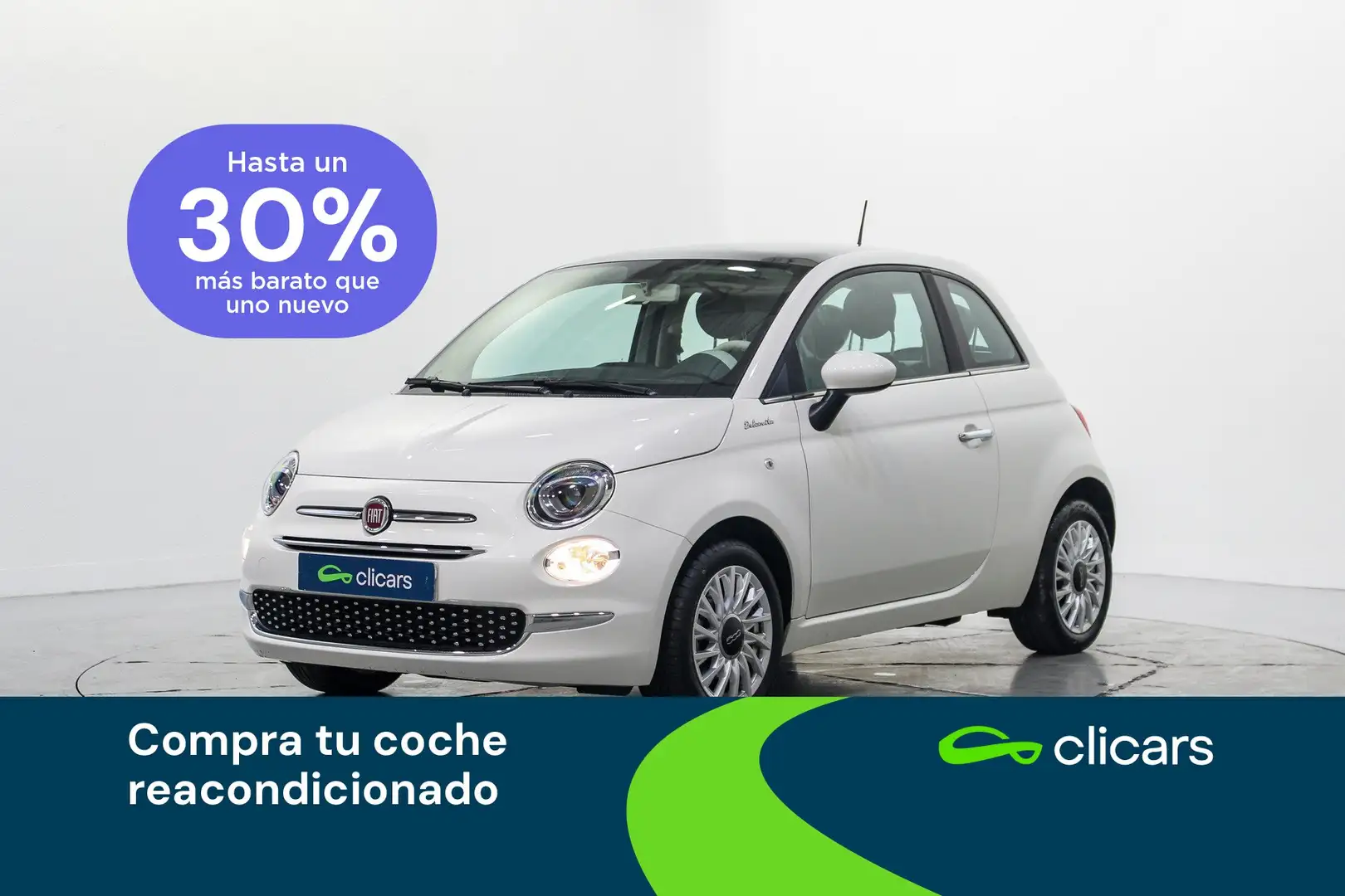 Fiat 500 1.0 Hybrid Dolcevita 52kW Bianco - 1