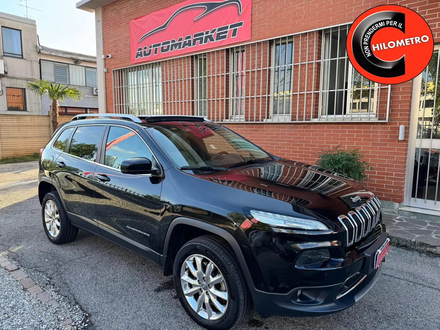 Jeep Cherokee 2.2 mjt II Limited+ 4wd active drive 200cv auto Nero - 1