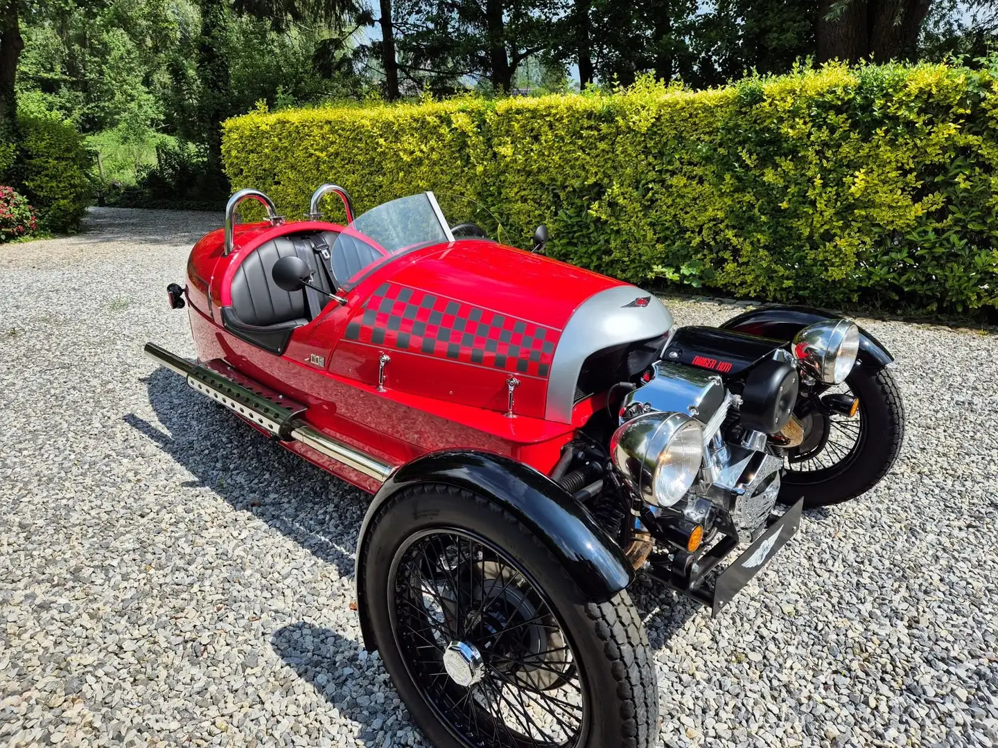 Morgan 3-Wheeler 110ème Anniversaire Rosso - 1