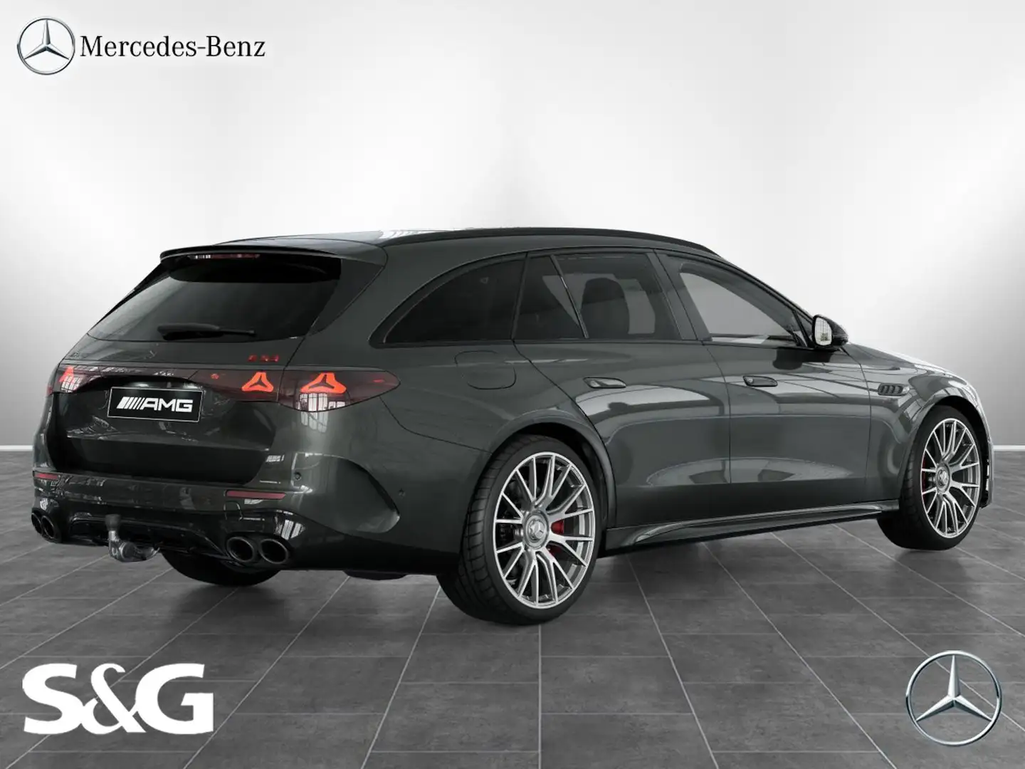 Mercedes-Benz E 53 AMG T 4M+ AMG MBUX+DIG-LED+AHK+Pano+360° Grau - 2