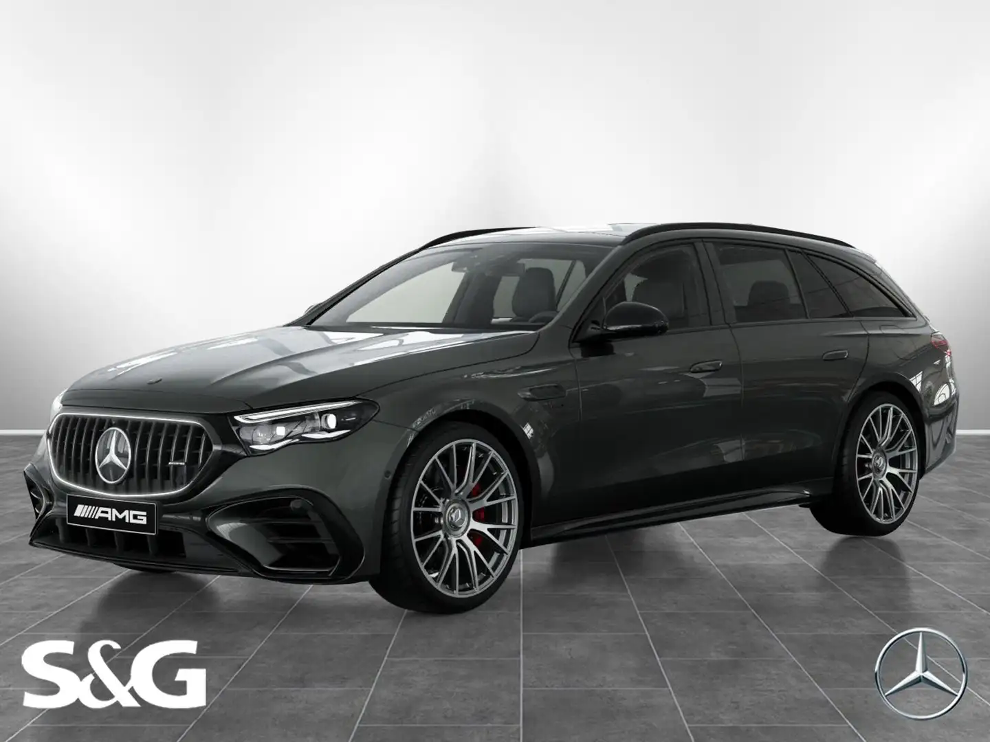 Mercedes-Benz E 53 AMG T 4M+ AMG MBUX+DIG-LED+AHK+Pano+360° Grau - 1