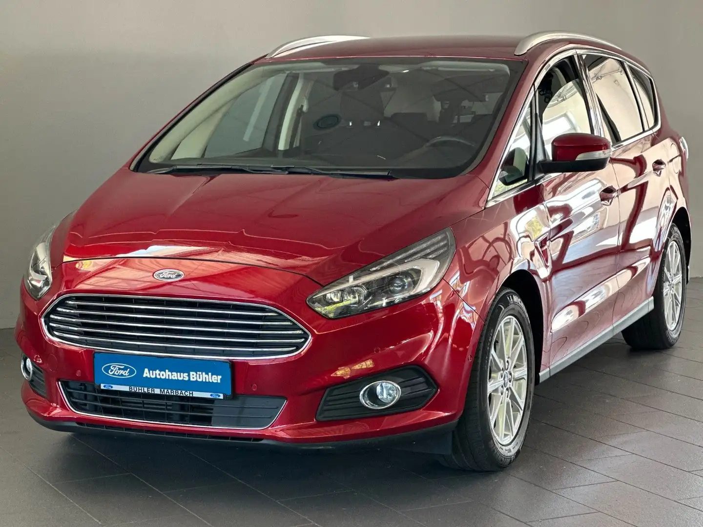 Ford S-Max S-MAX 2.0 Titanium #AUTOMATIK #ACC #KAMERA Rot - 1